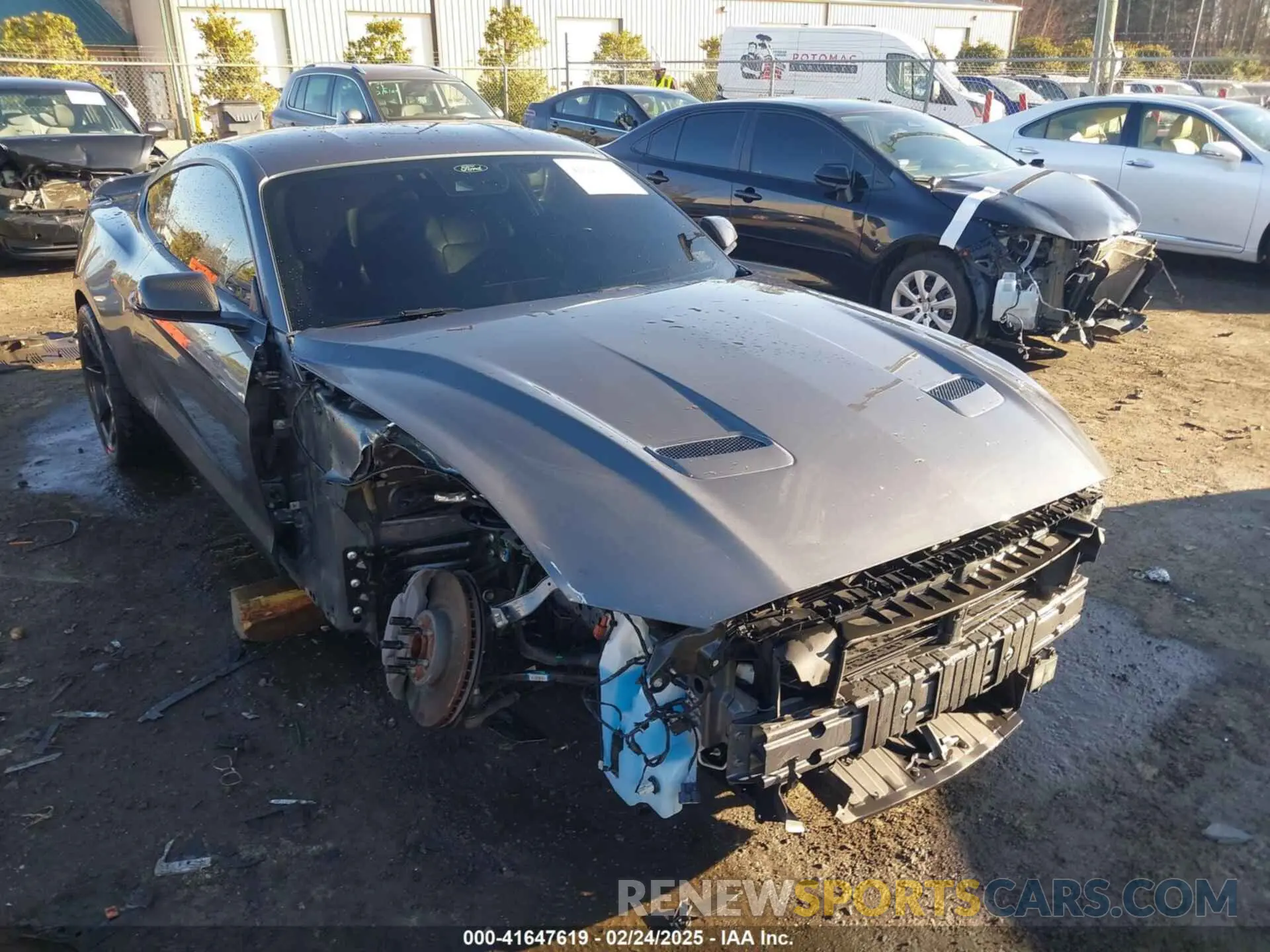 6 Photograph of a damaged car 1FA6P8CF9M5117126 FORD MUSTANG 2021