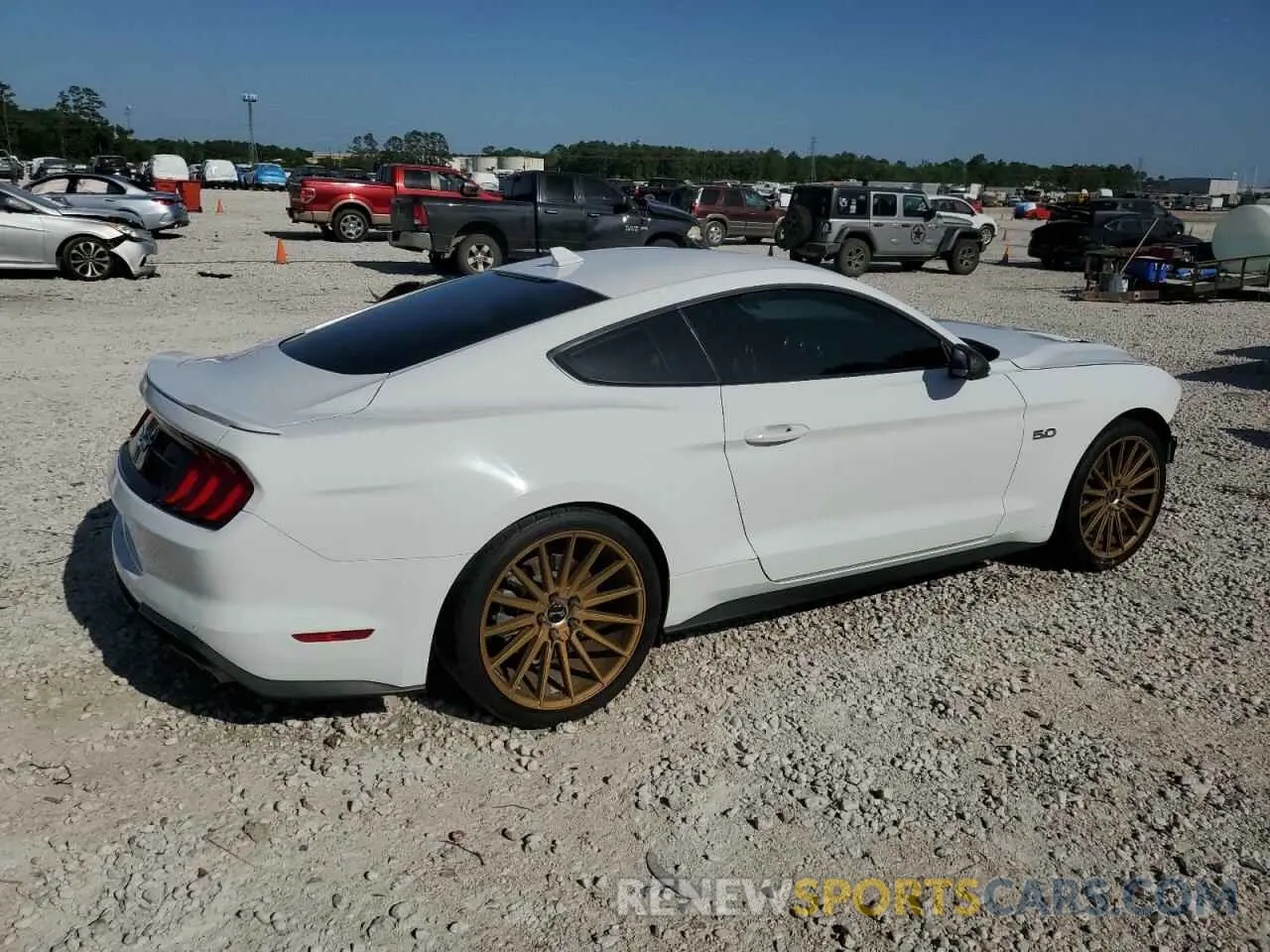 3 Photograph of a damaged car 1FA6P8CF9M5148859 FORD MUSTANG 2021