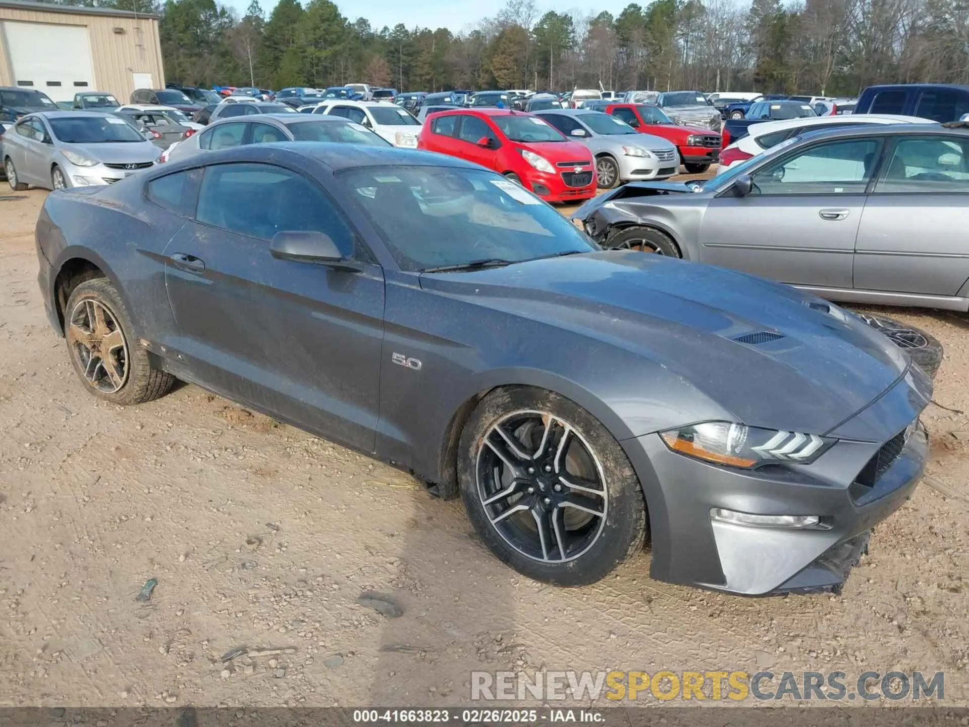 1 Фотография поврежденного автомобиля 1FA6P8CF9M5153818 FORD MUSTANG 2021