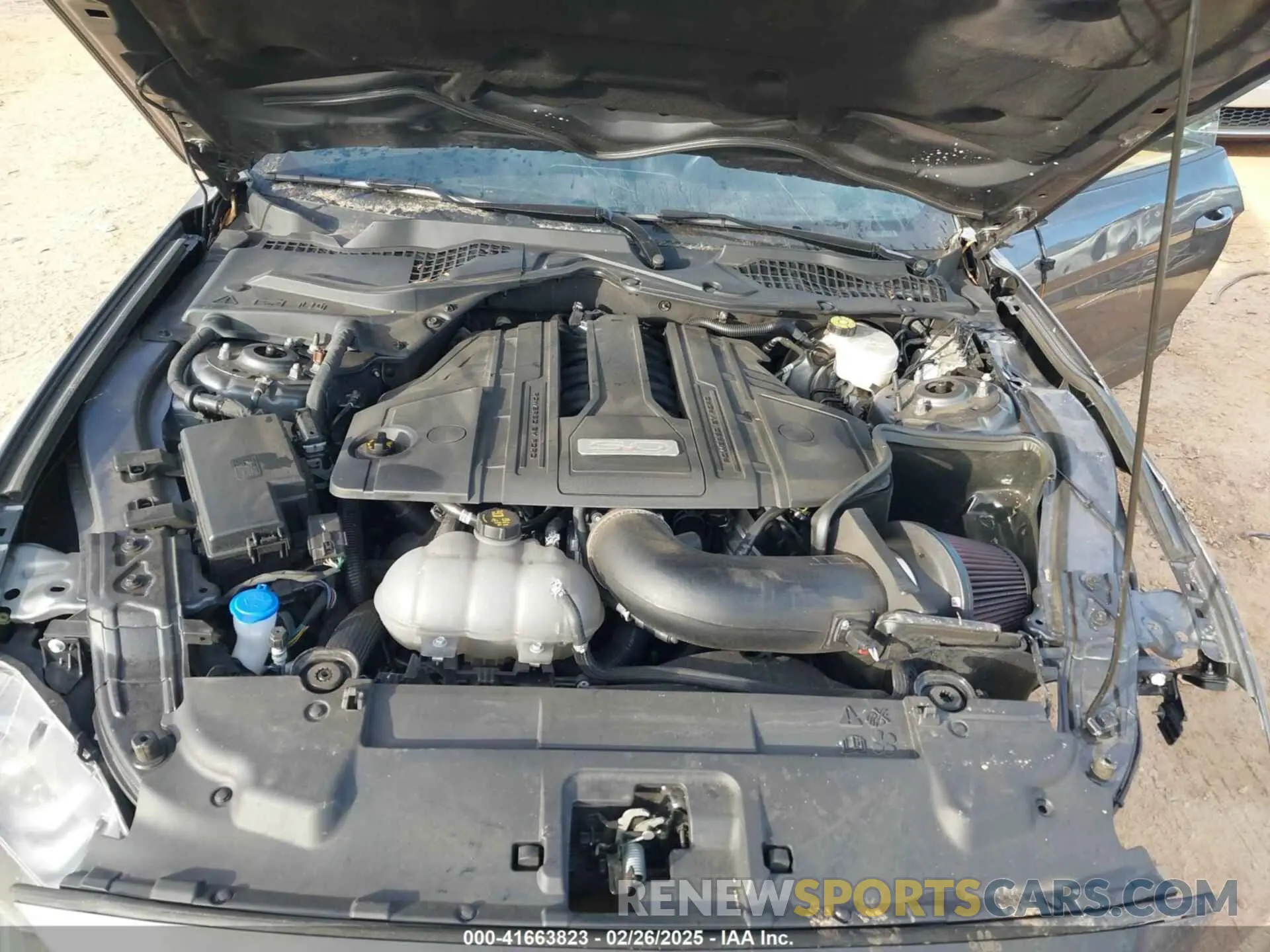 10 Фотография поврежденного автомобиля 1FA6P8CF9M5153818 FORD MUSTANG 2021