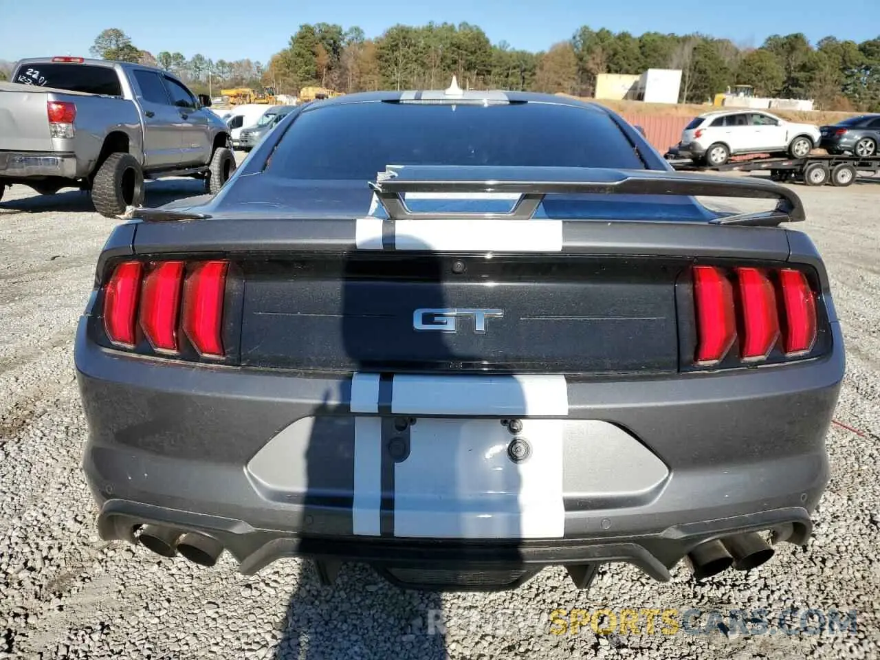 6 Photograph of a damaged car 1FA6P8CF9M5156556 FORD MUSTANG 2021