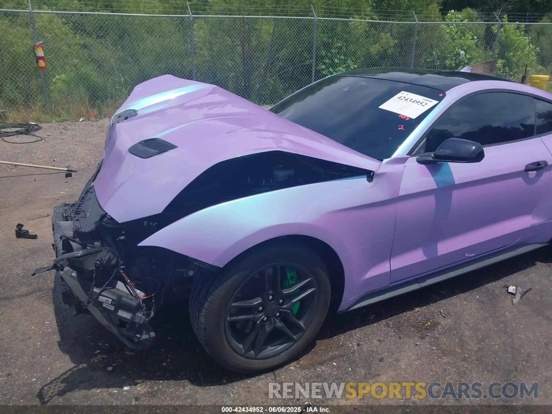 18 Photograph of a damaged car 1FA6P8CFXM5113862 FORD MUSTANG 2021