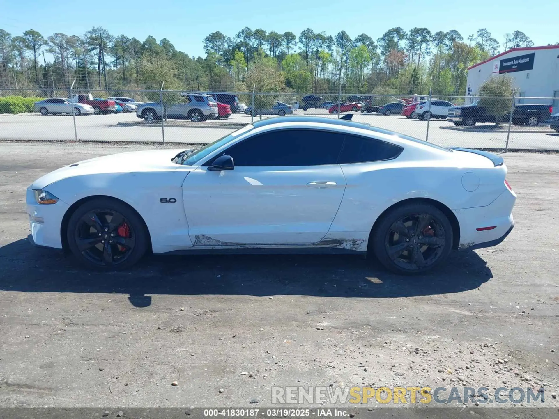 14 Photograph of a damaged car 1FA6P8CFXM5140544 FORD MUSTANG 2021