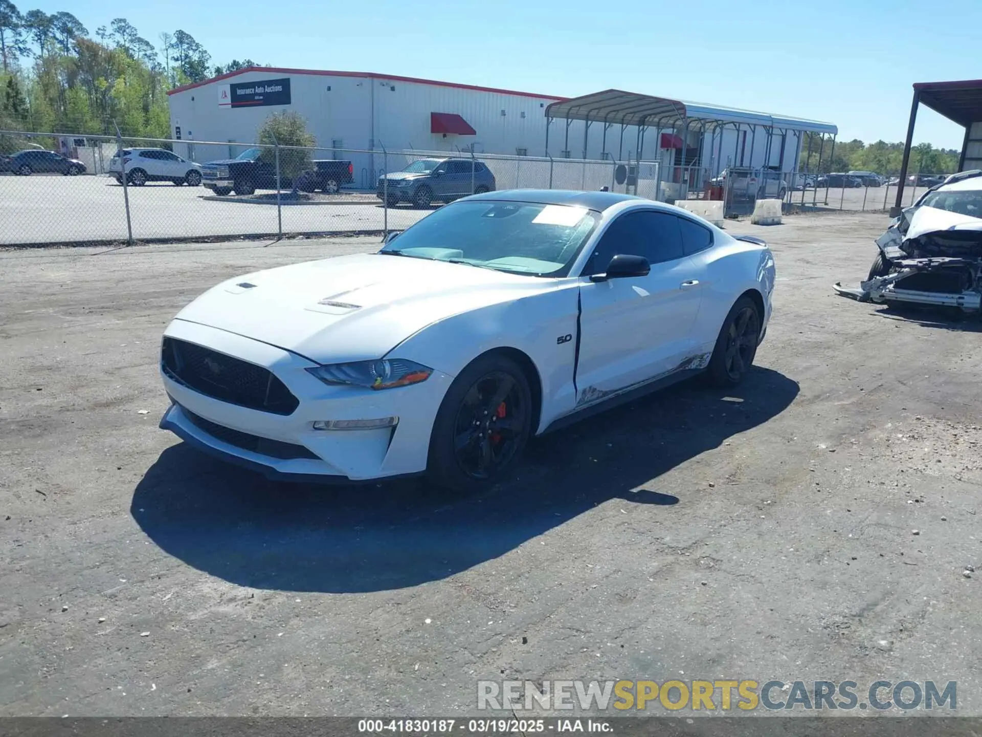 2 Photograph of a damaged car 1FA6P8CFXM5140544 FORD MUSTANG 2021