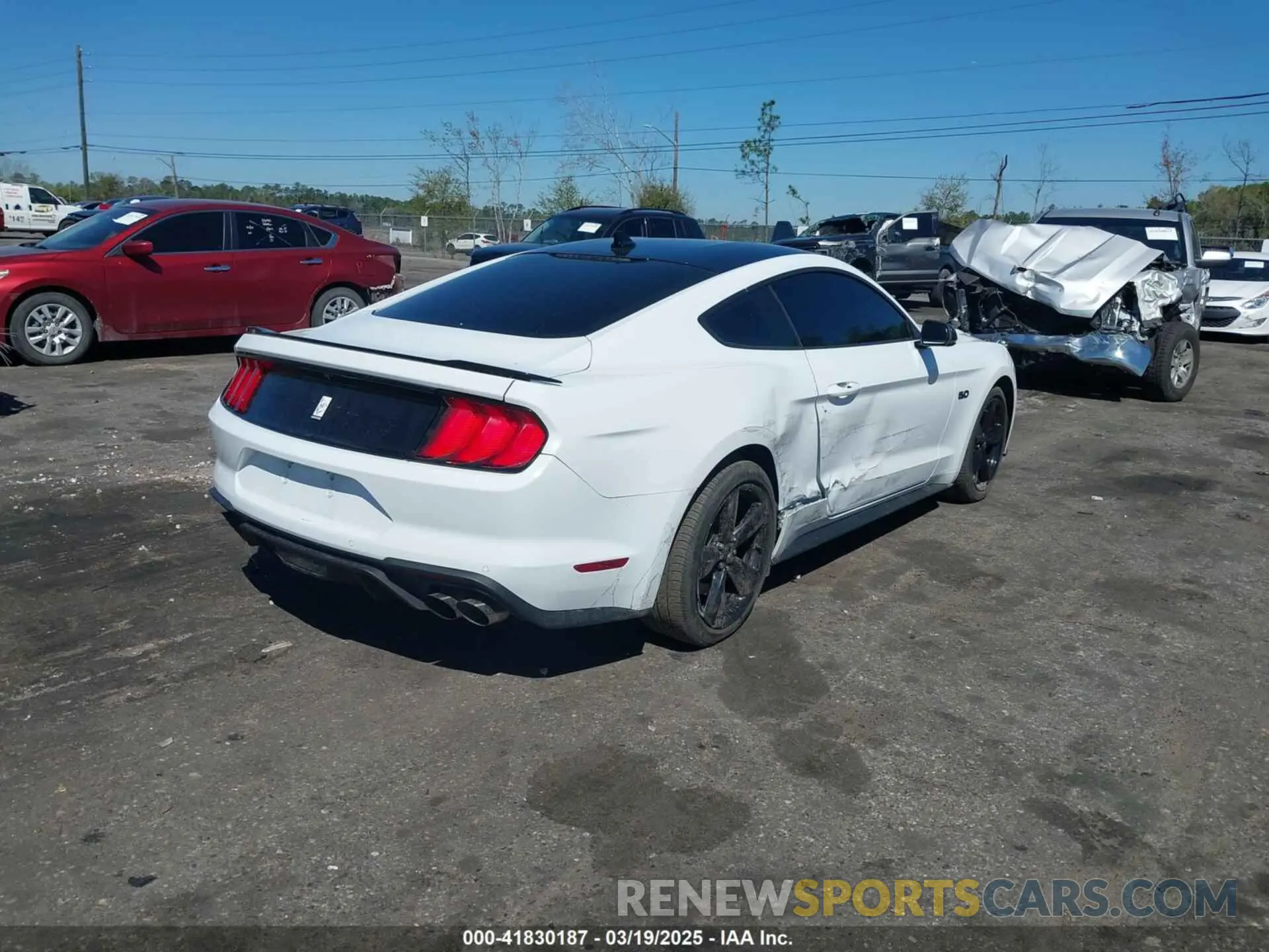 4 Photograph of a damaged car 1FA6P8CFXM5140544 FORD MUSTANG 2021