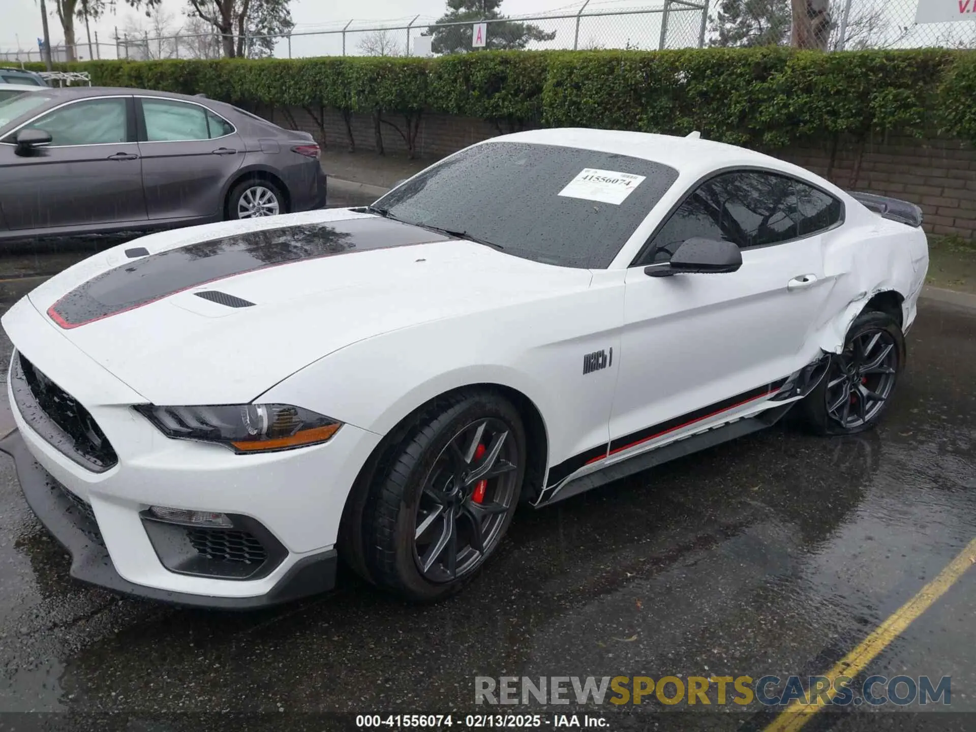 2 Фотография поврежденного автомобиля 1FA6P8R05M5555399 FORD MUSTANG 2021