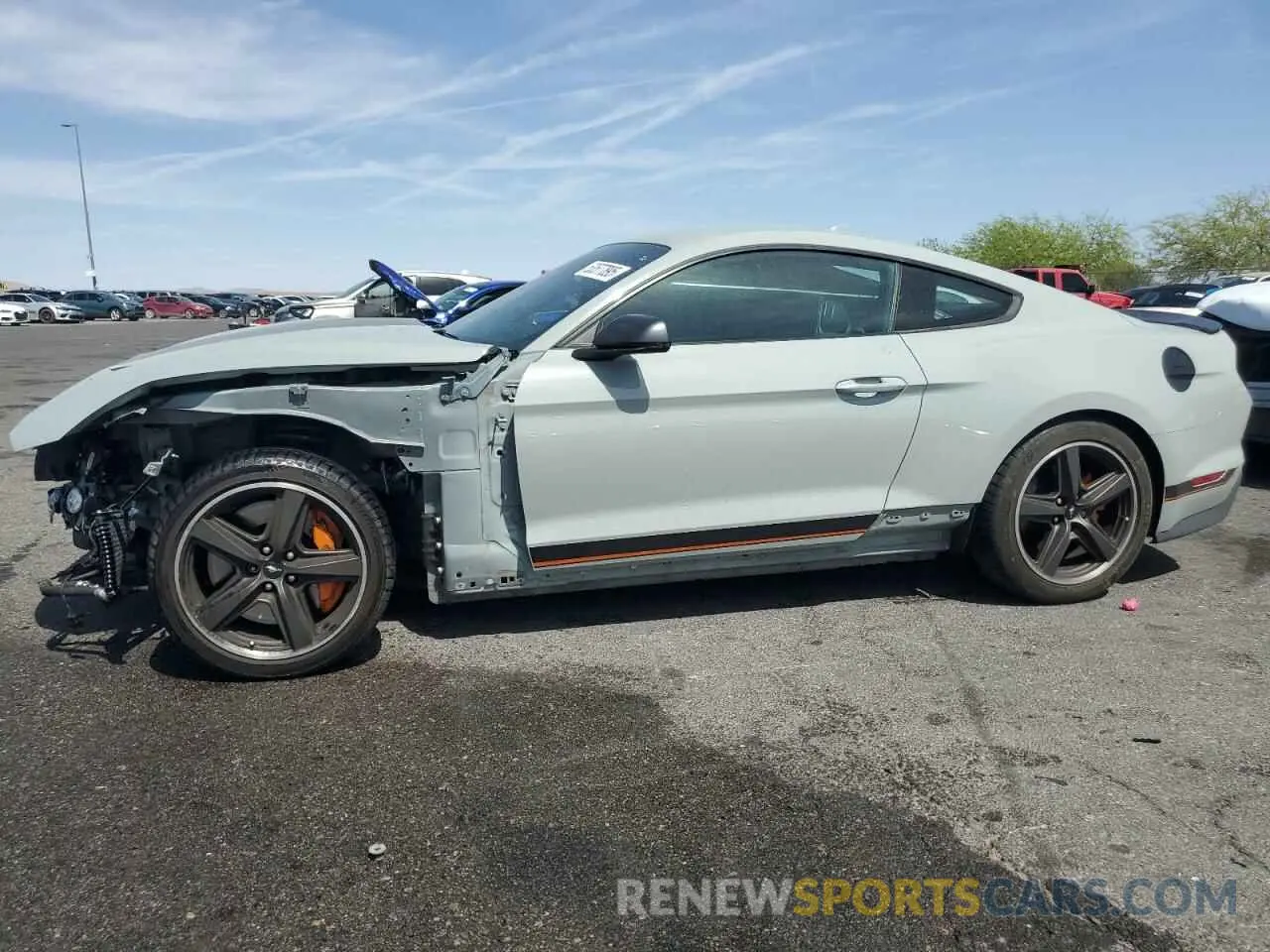 1 Фотография поврежденного автомобиля 1FA6P8R07M5550673 FORD MUSTANG 2021