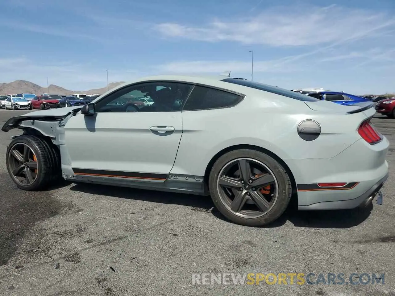 2 Фотография поврежденного автомобиля 1FA6P8R07M5550673 FORD MUSTANG 2021