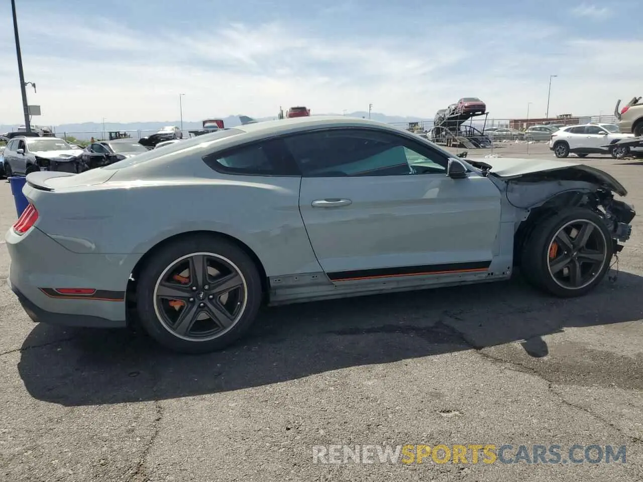 3 Фотография поврежденного автомобиля 1FA6P8R07M5550673 FORD MUSTANG 2021