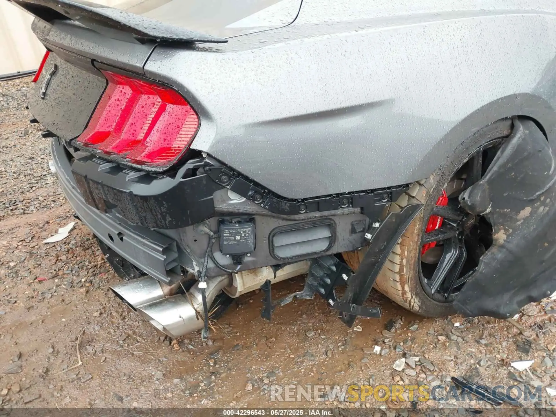 21 Photograph of a damaged car 1FA6P8SJ0M5504136 FORD MUSTANG 2021