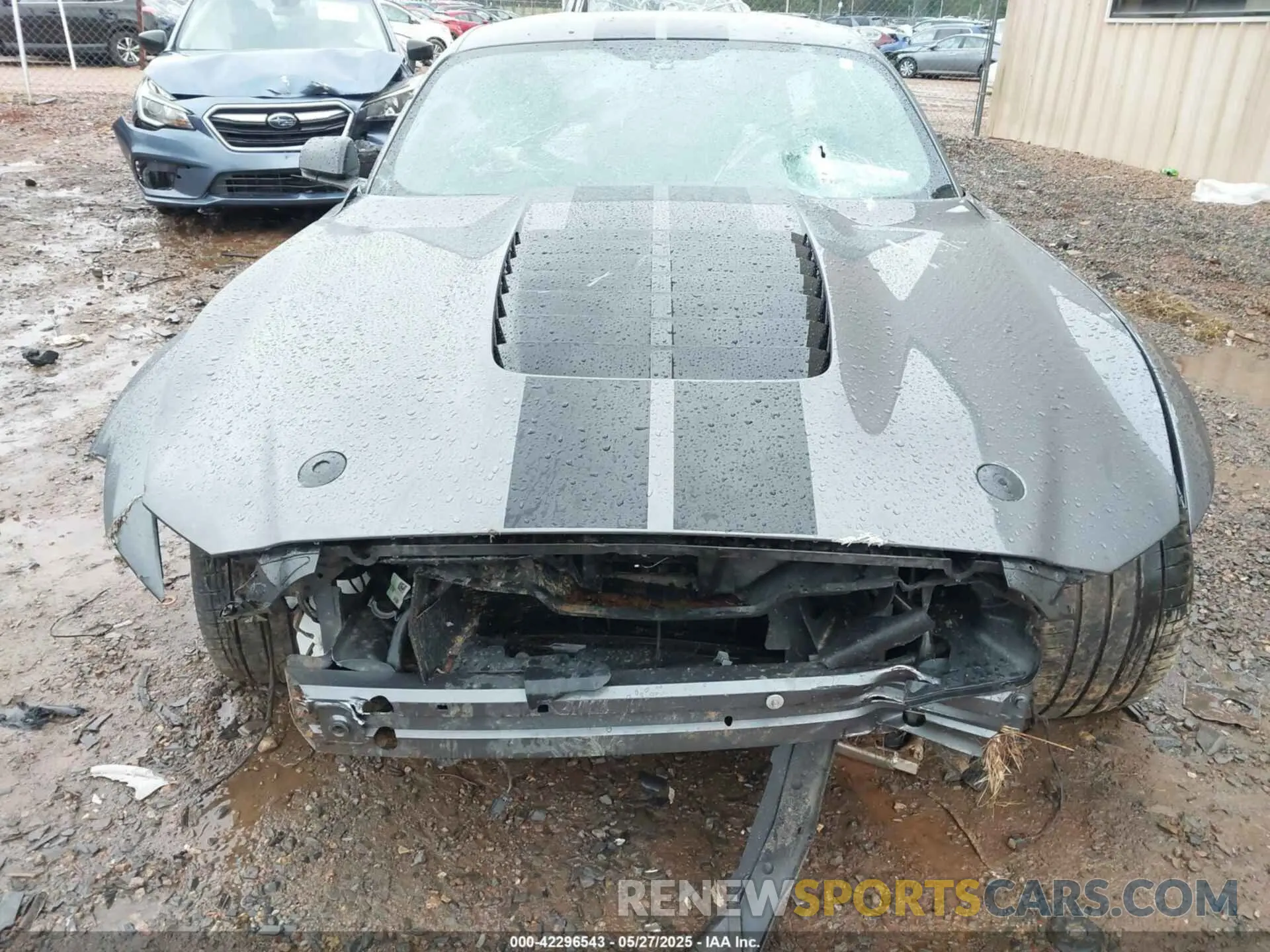 6 Photograph of a damaged car 1FA6P8SJ0M5504136 FORD MUSTANG 2021