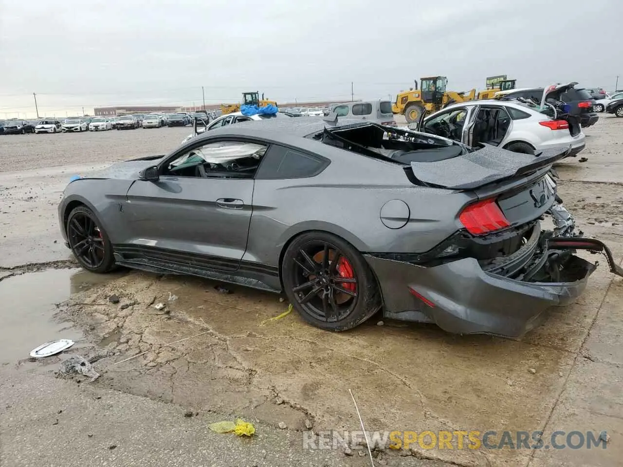 2 Photograph of a damaged car 1FA6P8SJ5M5503662 FORD MUSTANG 2021