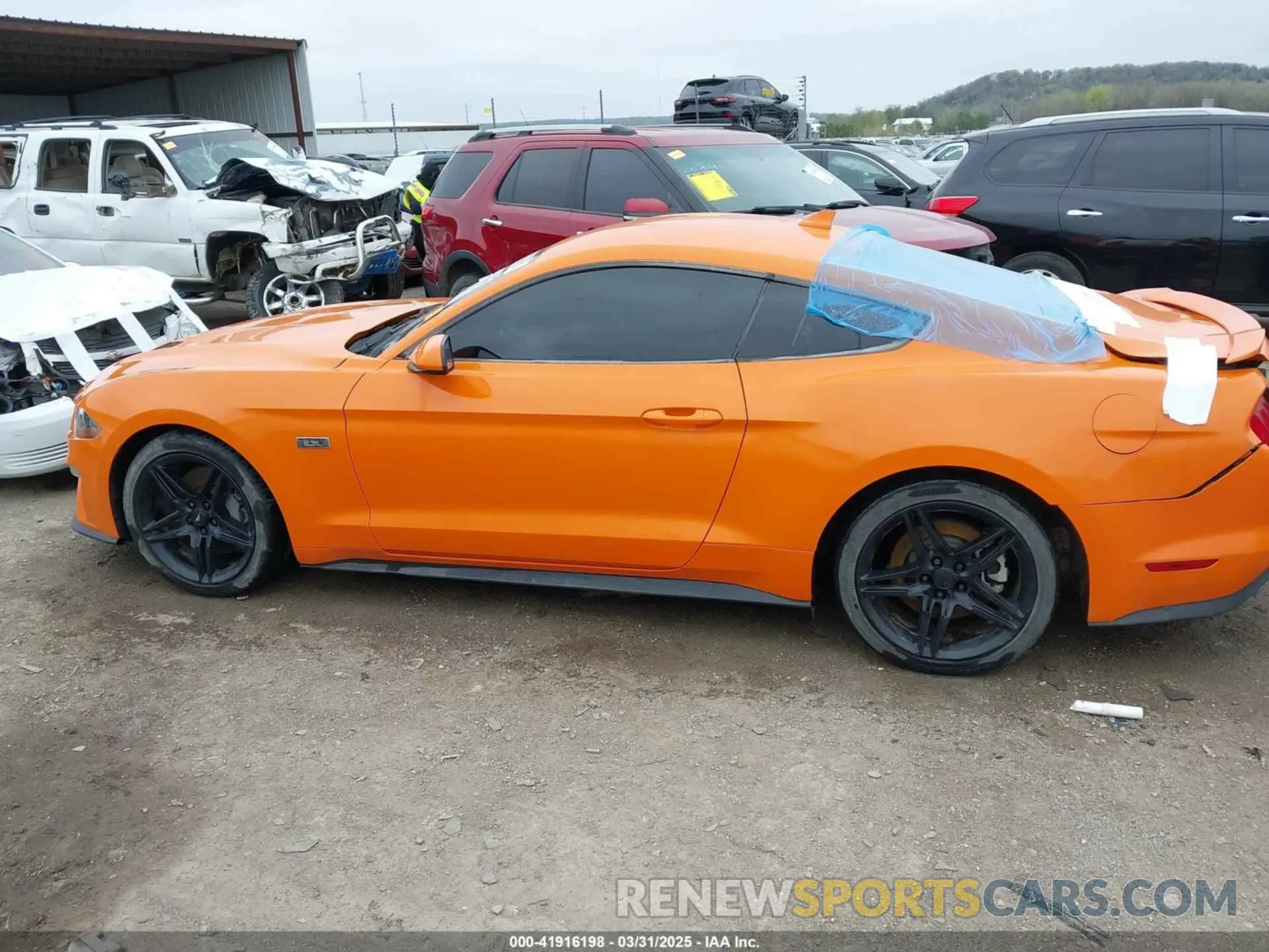 15 Photograph of a damaged car 1FA6P8TD5M5151336 FORD MUSTANG 2021
