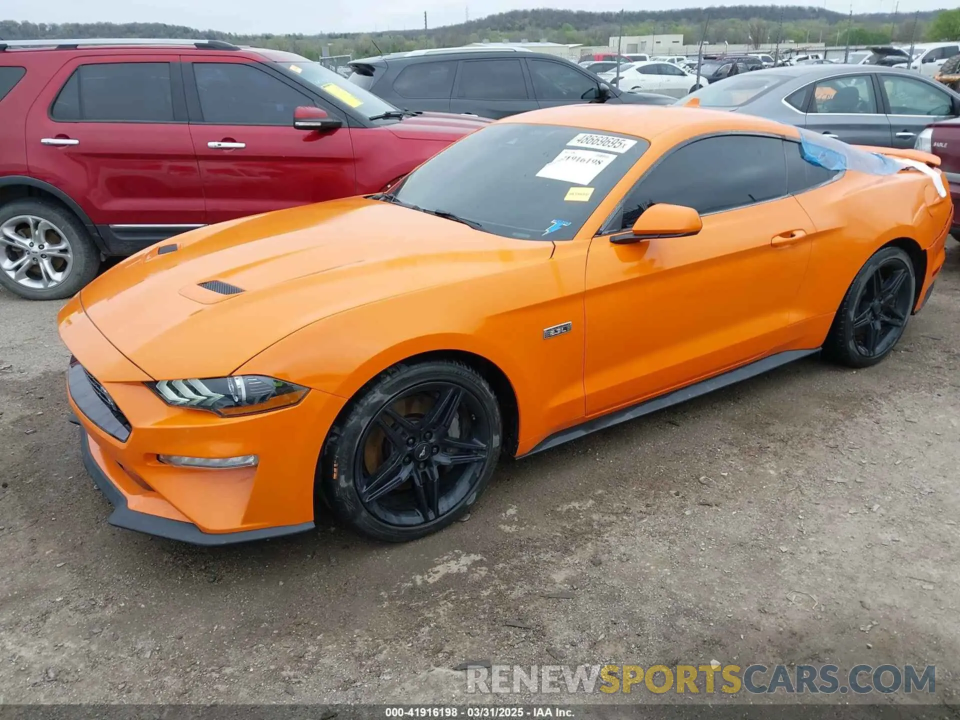 2 Photograph of a damaged car 1FA6P8TD5M5151336 FORD MUSTANG 2021