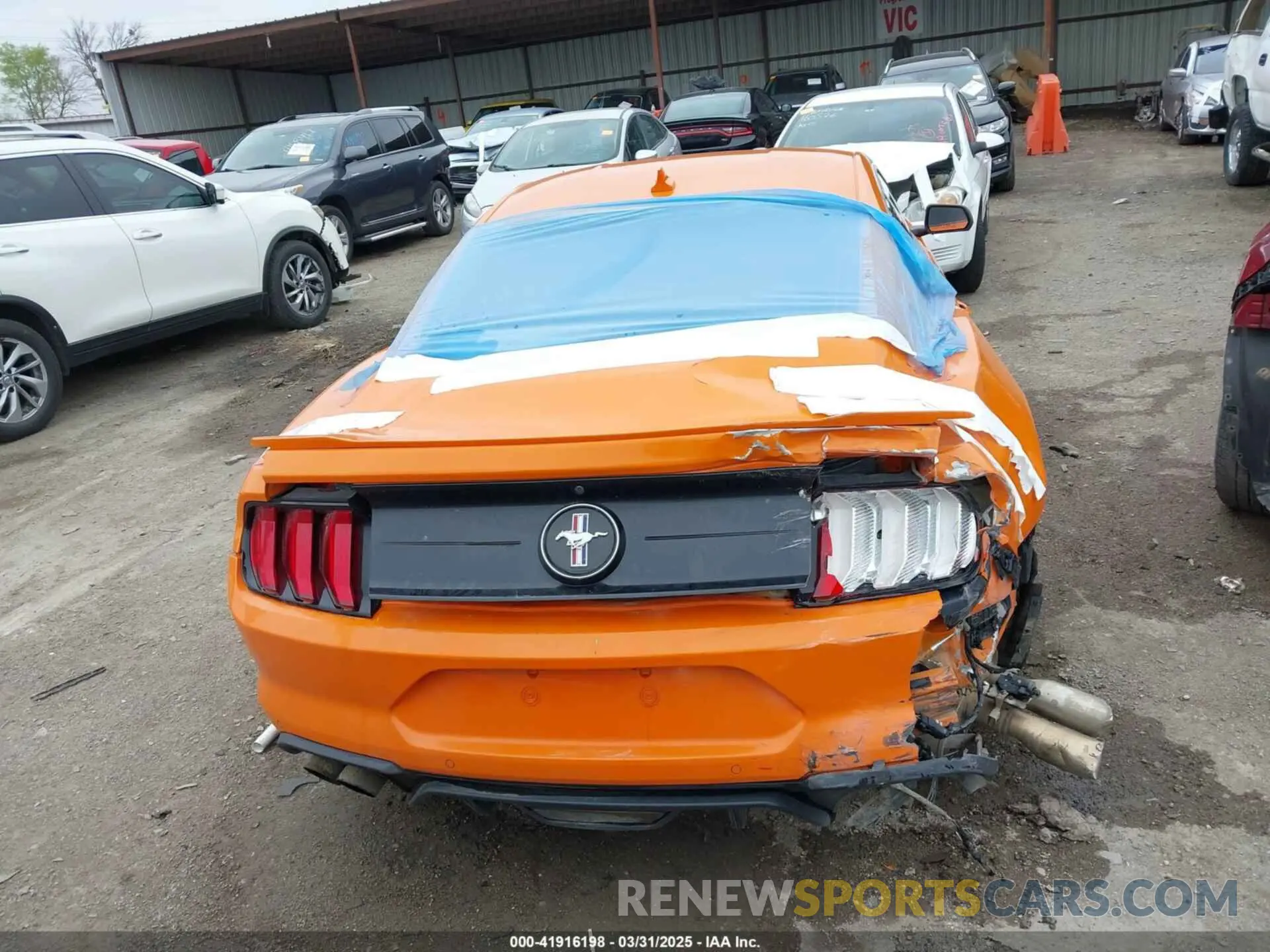 20 Photograph of a damaged car 1FA6P8TD5M5151336 FORD MUSTANG 2021