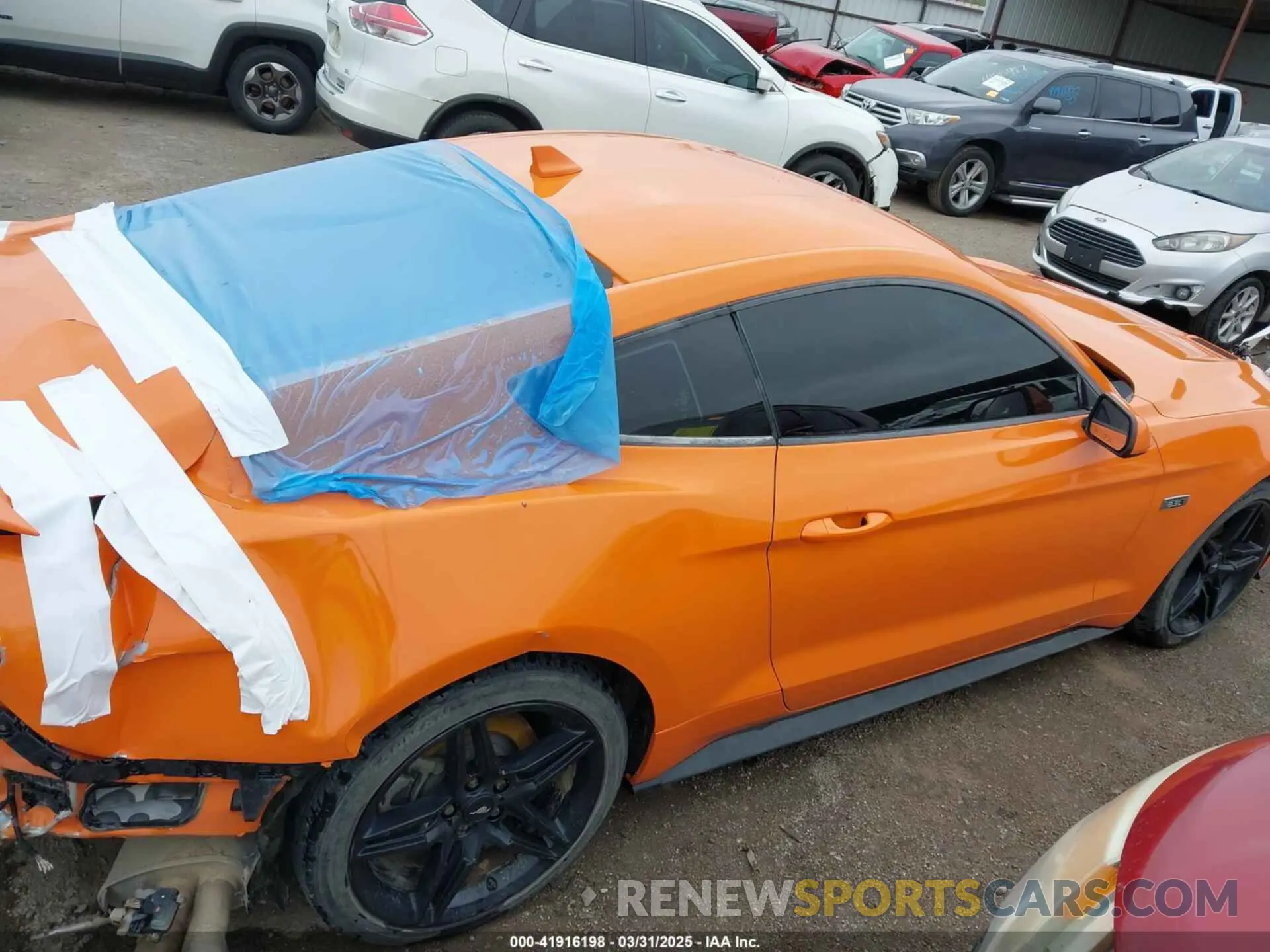 22 Photograph of a damaged car 1FA6P8TD5M5151336 FORD MUSTANG 2021