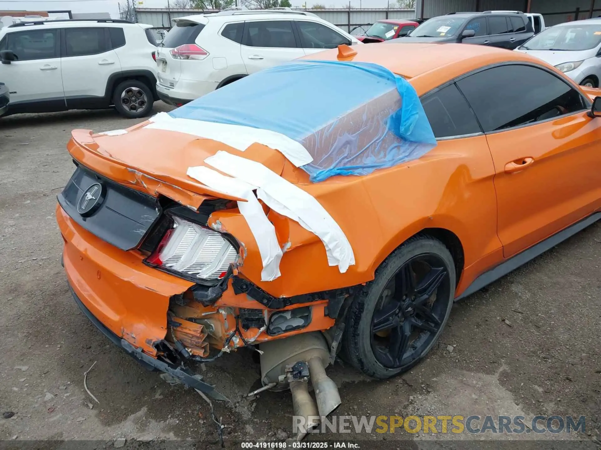 6 Photograph of a damaged car 1FA6P8TD5M5151336 FORD MUSTANG 2021