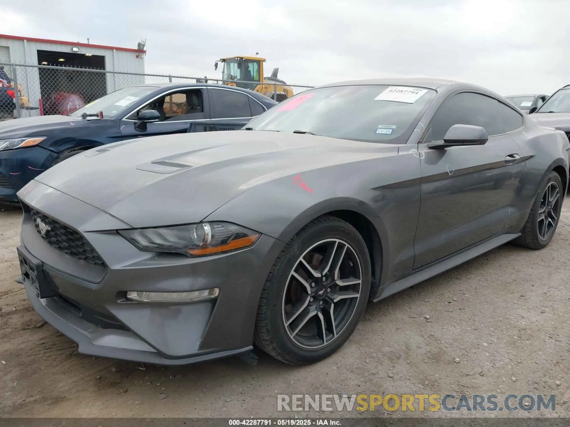 2 Фотография поврежденного автомобиля 1FA6P8TH0M5115864 FORD MUSTANG 2021