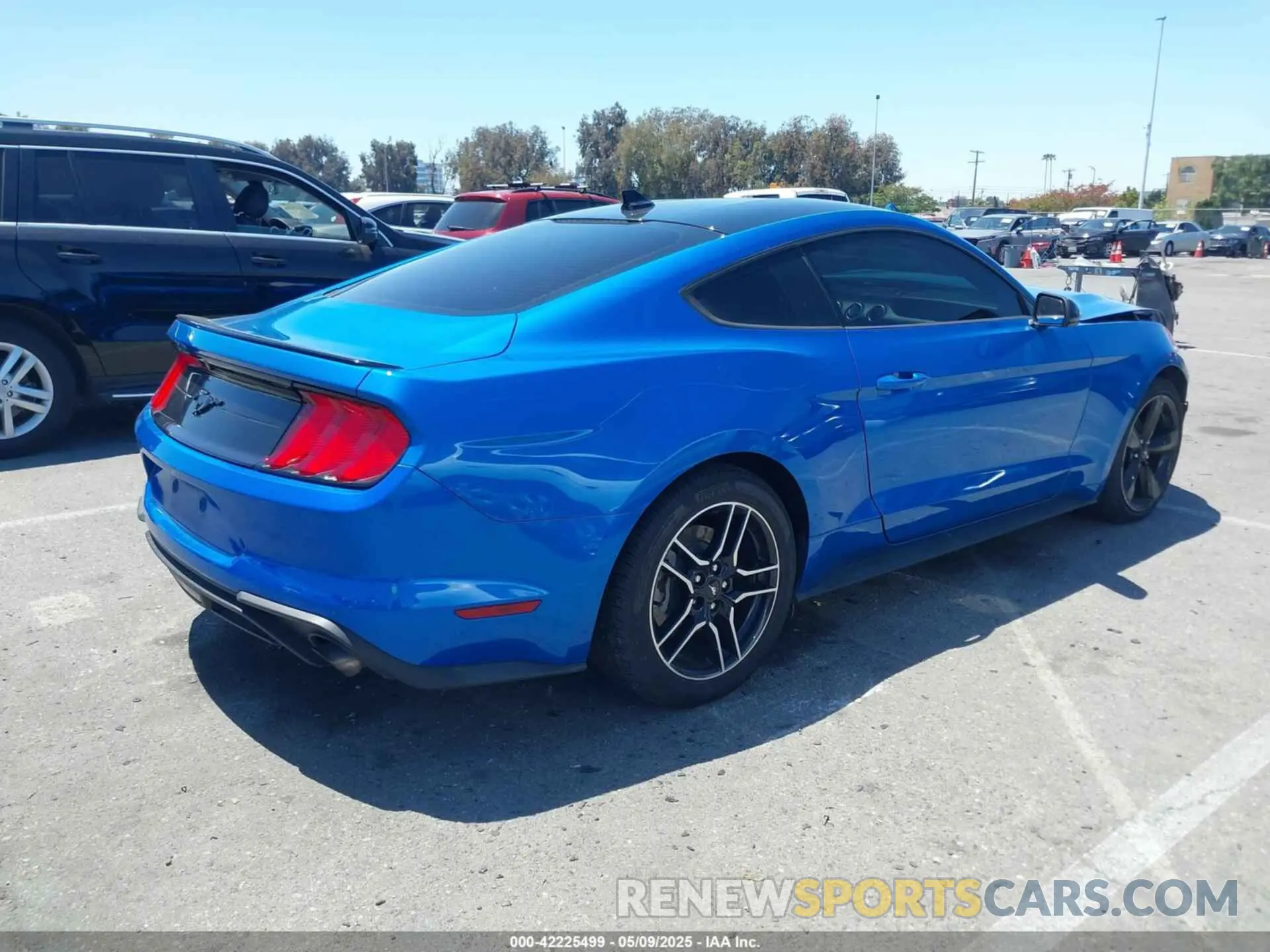 4 Фотография поврежденного автомобиля 1FA6P8TH0M5119073 FORD MUSTANG 2021