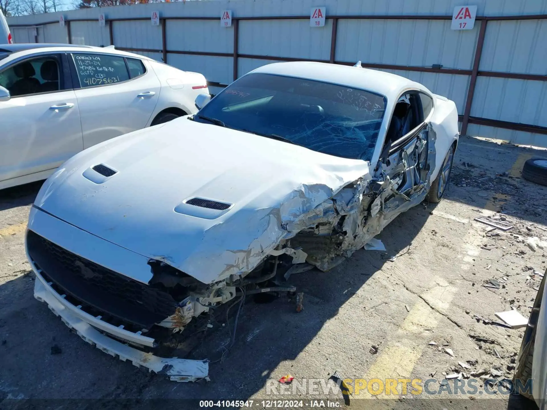 2 Фотография поврежденного автомобиля 1FA6P8TH0M5158309 FORD MUSTANG 2021