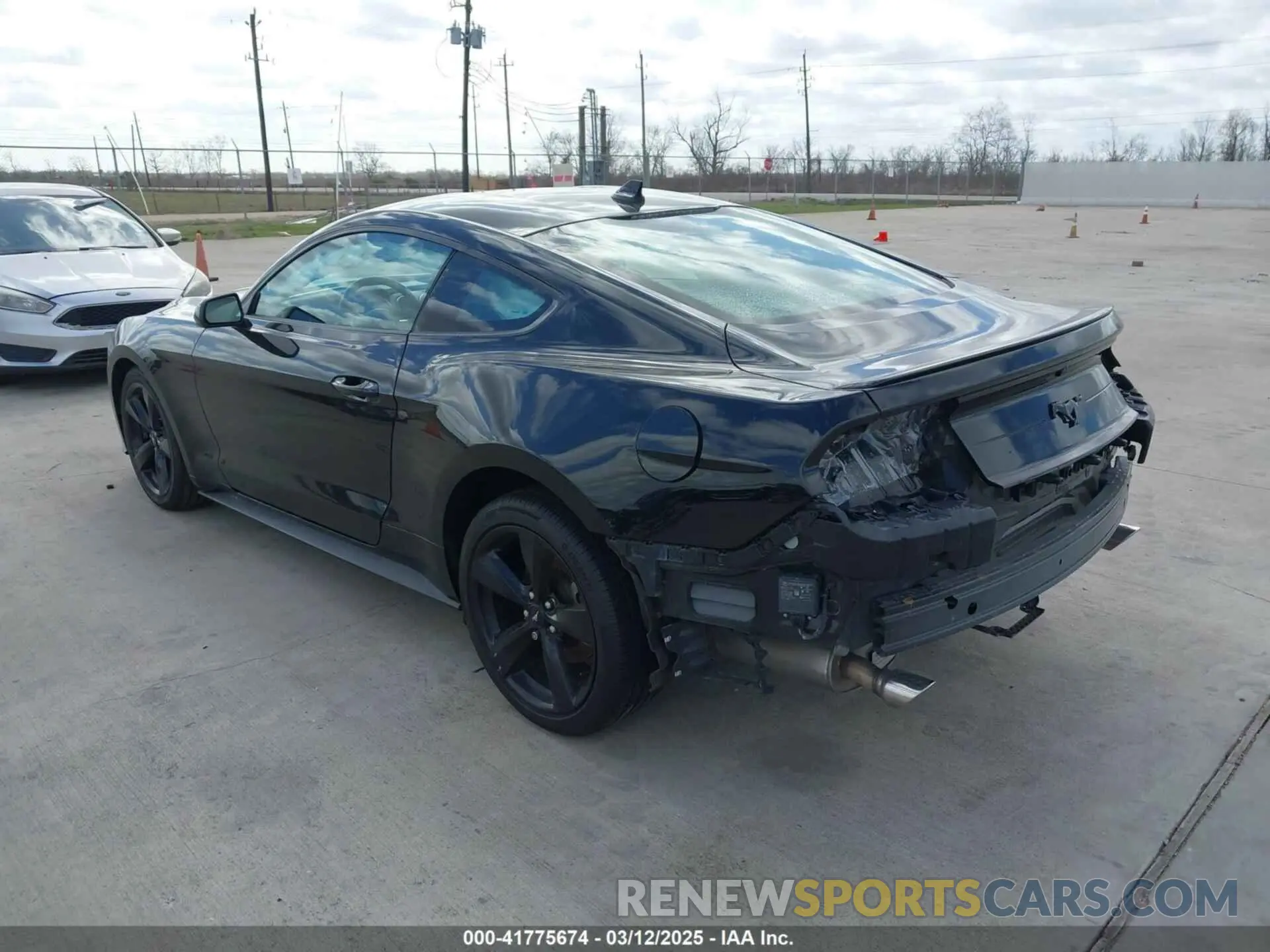 3 Photograph of a damaged car 1FA6P8TH2M5140071 FORD MUSTANG 2021