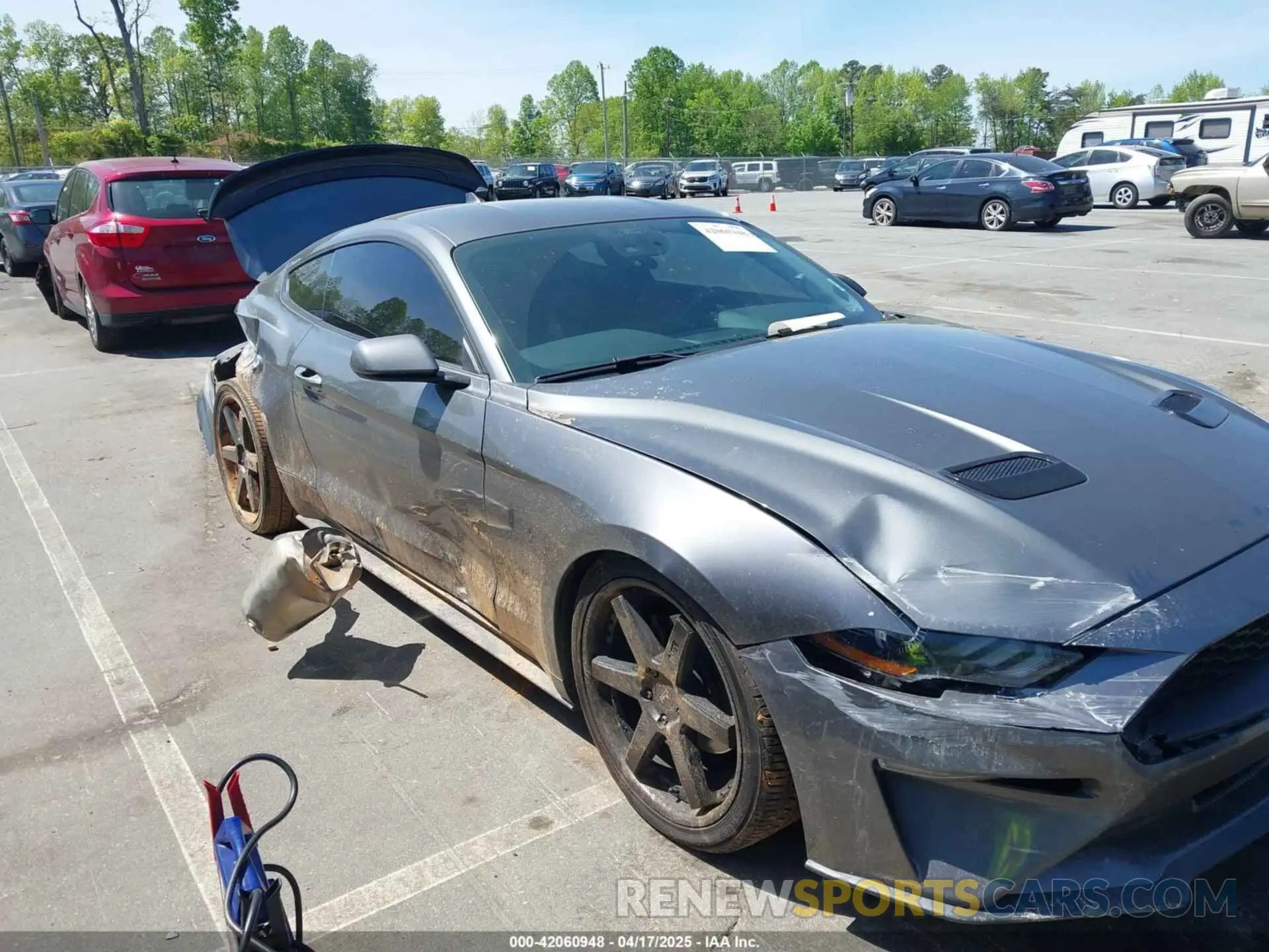 1 Фотография поврежденного автомобиля 1FA6P8TH3M5100601 FORD MUSTANG 2021