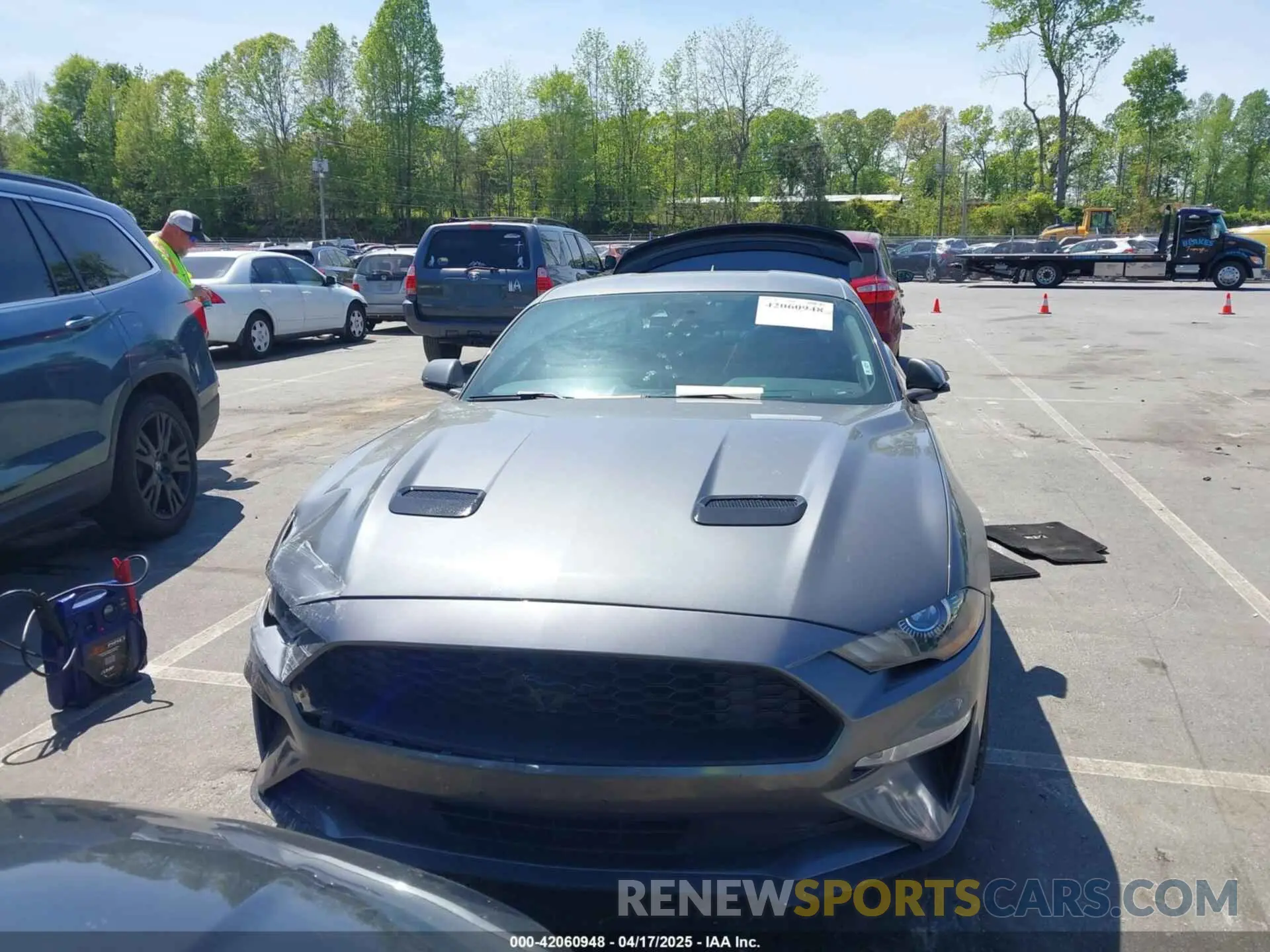 12 Фотография поврежденного автомобиля 1FA6P8TH3M5100601 FORD MUSTANG 2021