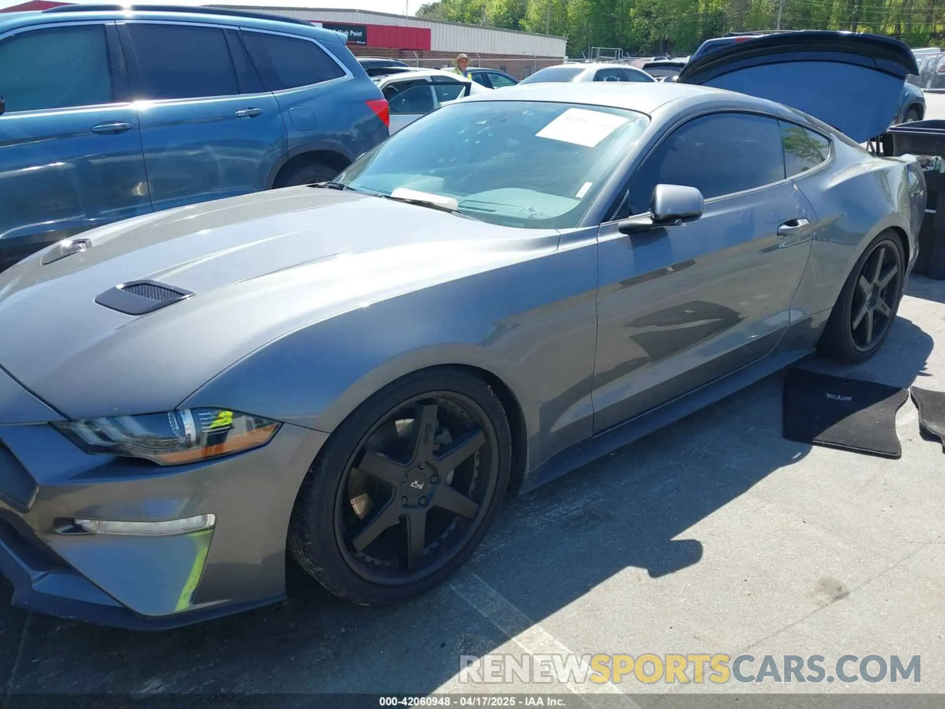 2 Фотография поврежденного автомобиля 1FA6P8TH3M5100601 FORD MUSTANG 2021