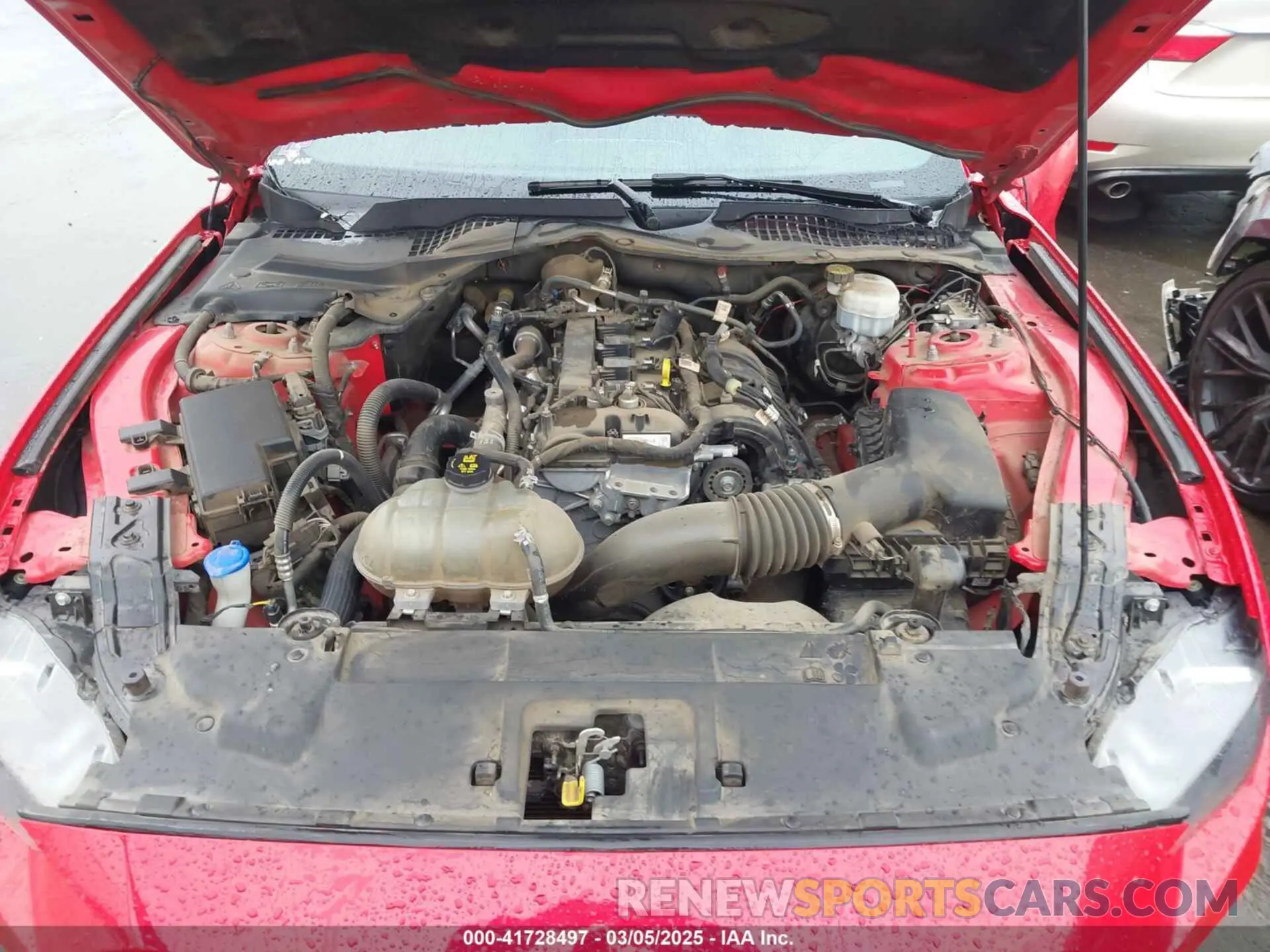 10 Photograph of a damaged car 1FA6P8TH6M5105761 FORD MUSTANG 2021
