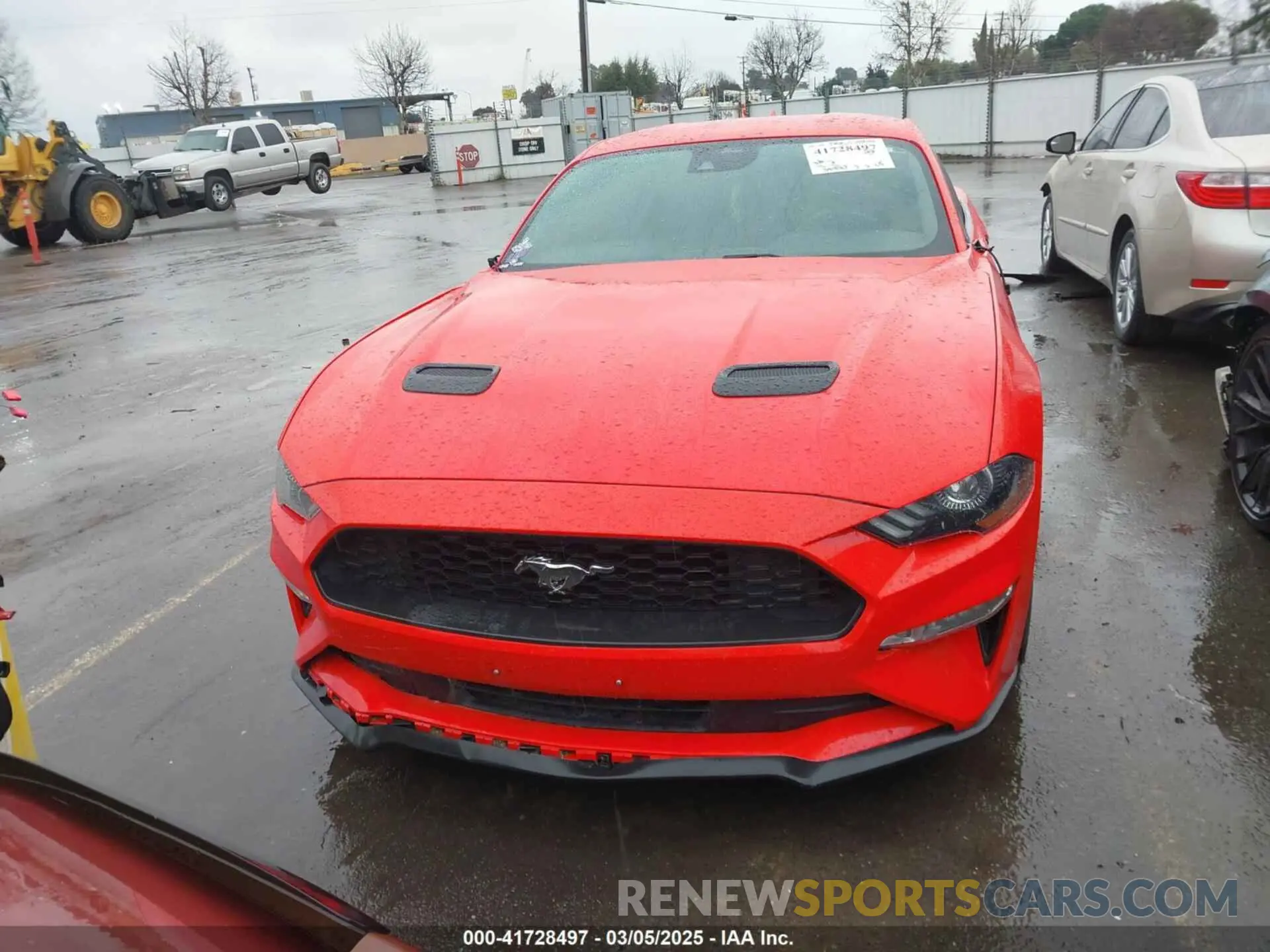 13 Photograph of a damaged car 1FA6P8TH6M5105761 FORD MUSTANG 2021