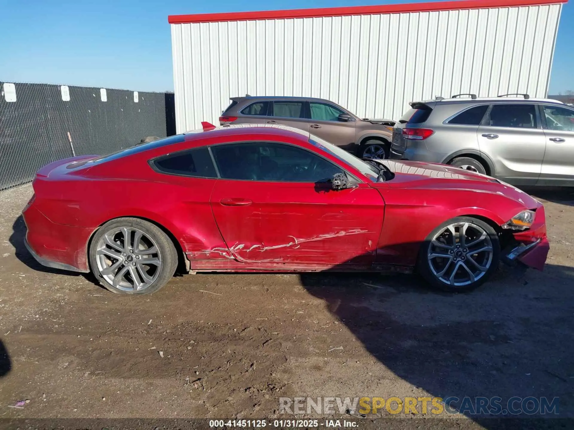 13 Photograph of a damaged car 1FA6P8TH8M5129026 FORD MUSTANG 2021