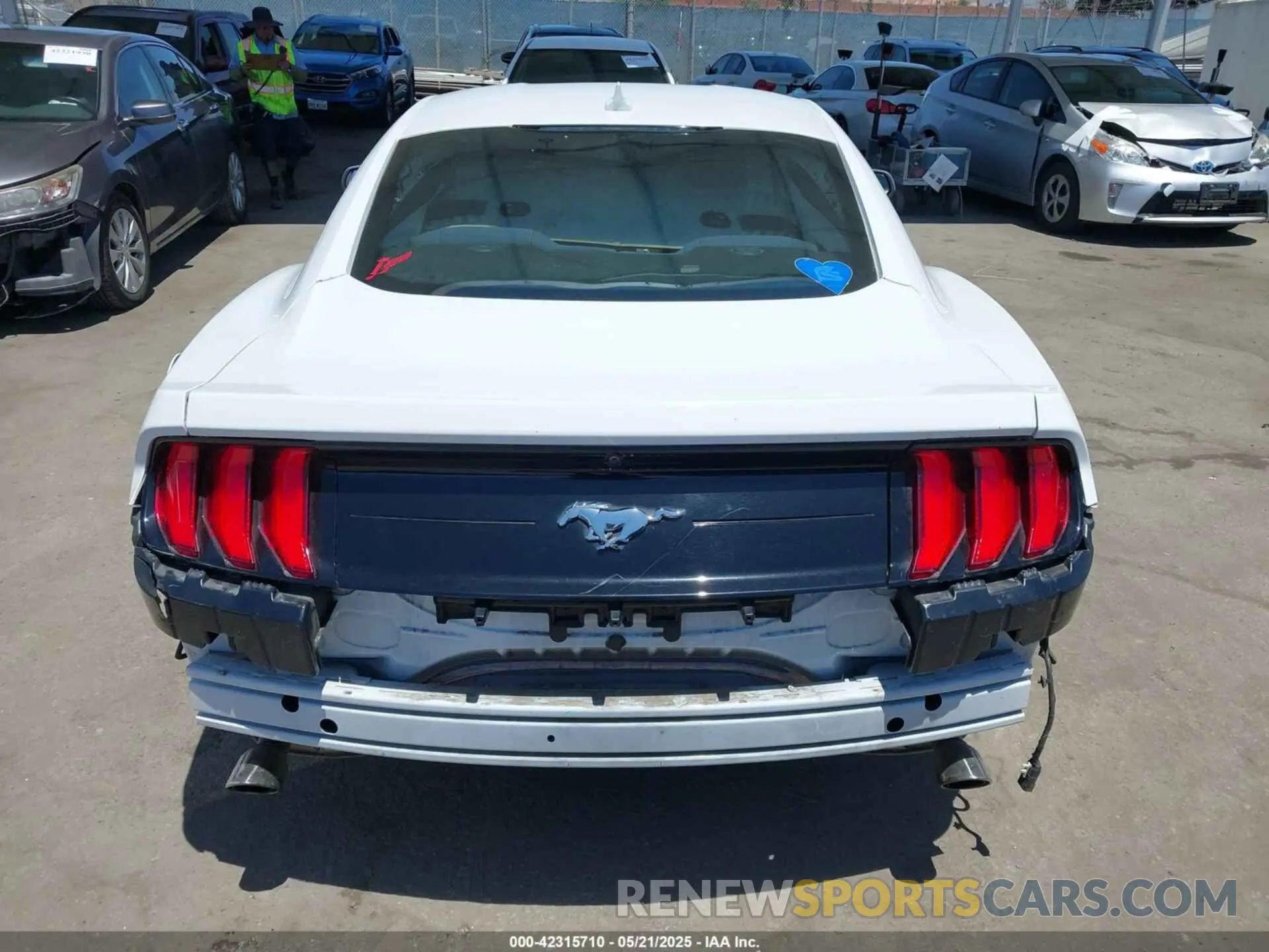 17 Фотография поврежденного автомобиля 1FA6P8TH8M5157702 FORD MUSTANG 2021