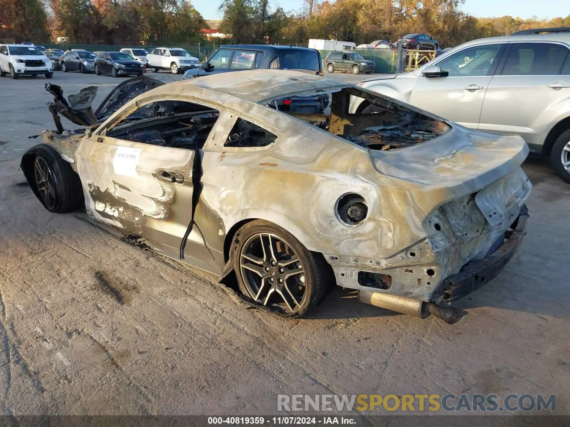 3 Photograph of a damaged car 1FA6P8TH9M5119072 FORD MUSTANG 2021