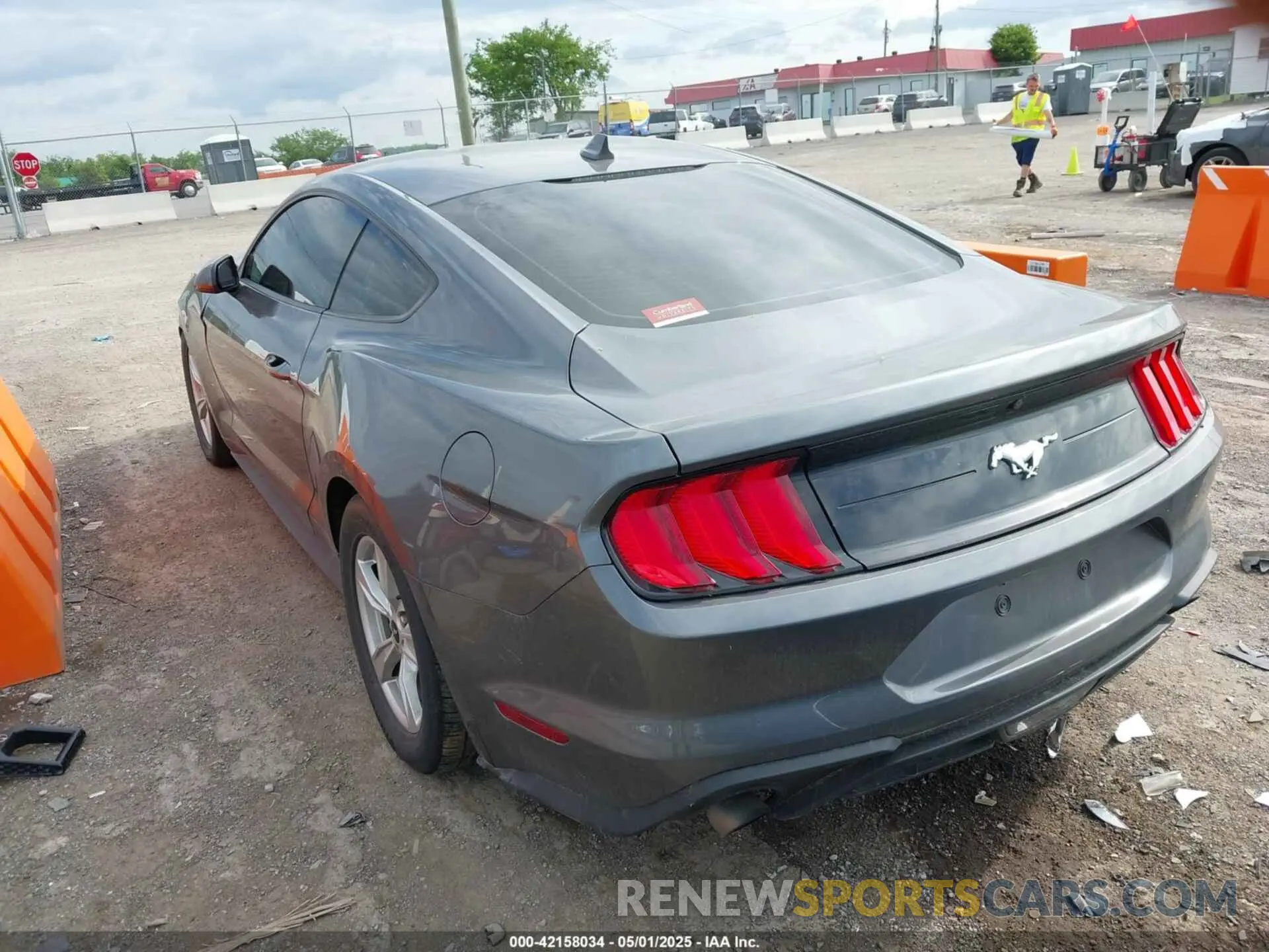 3 Photograph of a damaged car 1FA6P8TH9M5133781 FORD MUSTANG 2021