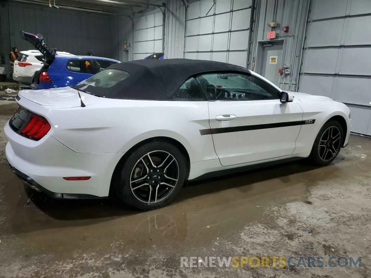 3 Photograph of a damaged car 1FATP8FF1M5135621 FORD MUSTANG 2021