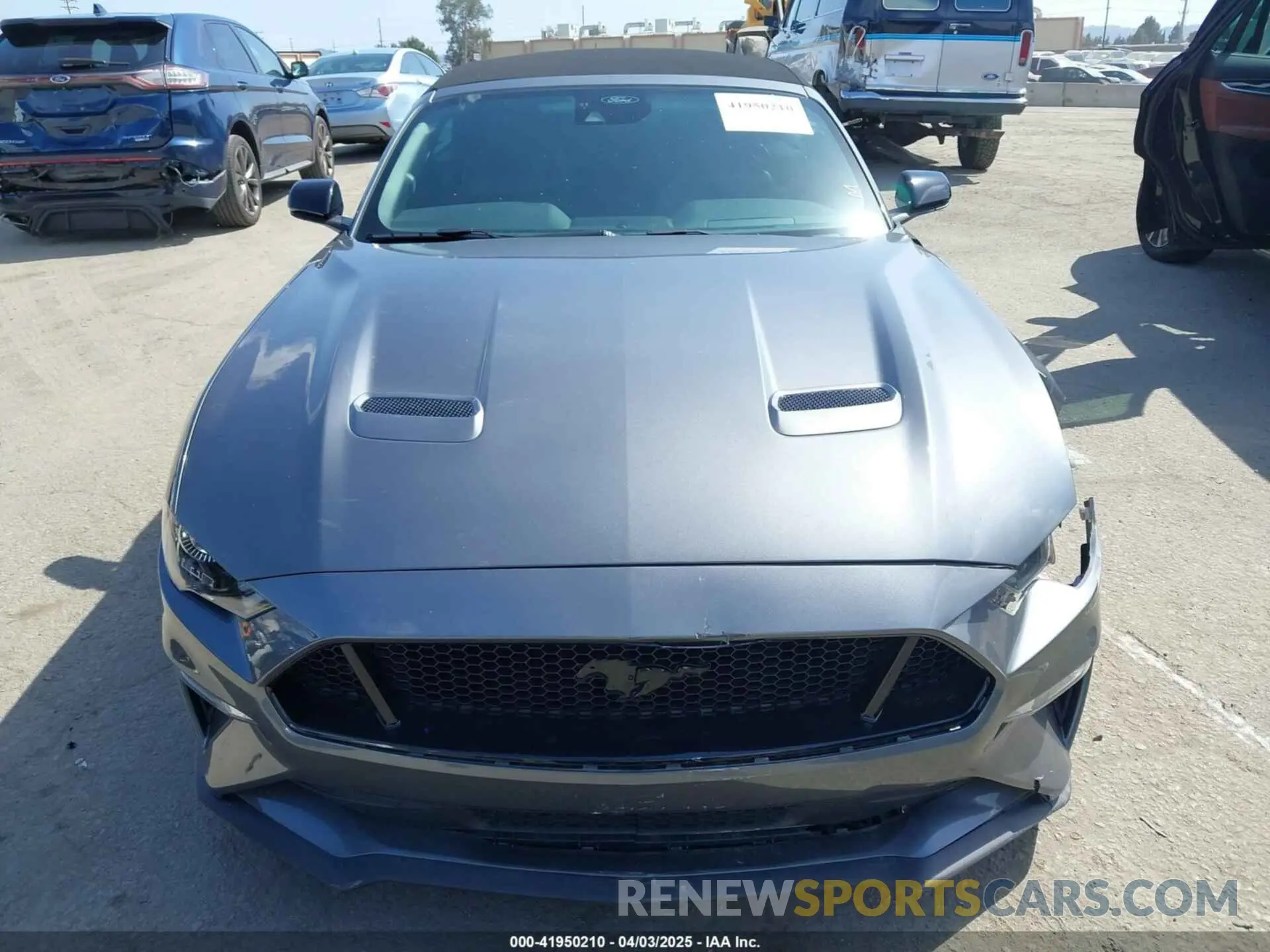 12 Photograph of a damaged car 1FATP8FF2M5152511 FORD MUSTANG 2021