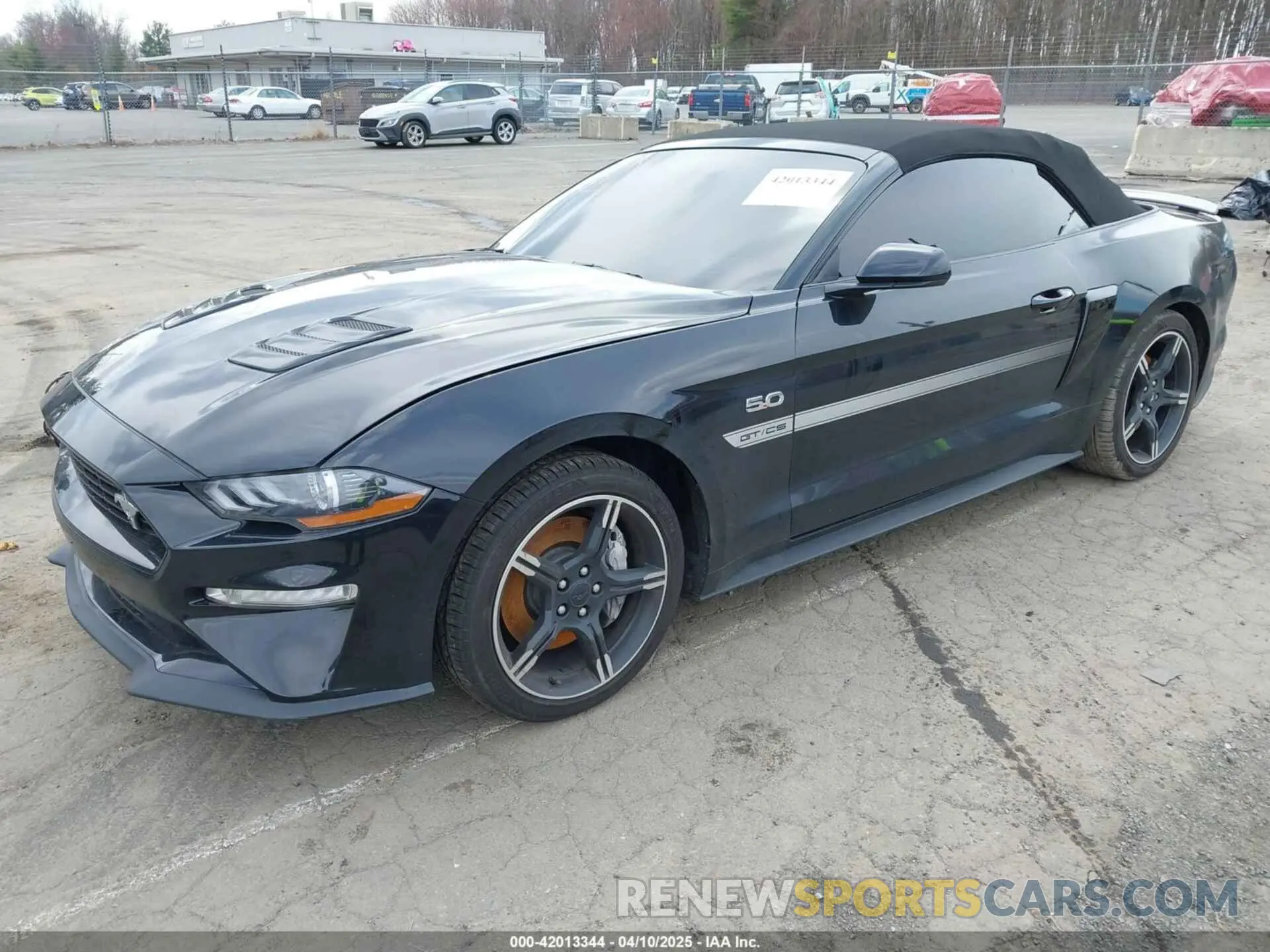 2 Photograph of a damaged car 1FATP8FF4M5143096 FORD MUSTANG 2021