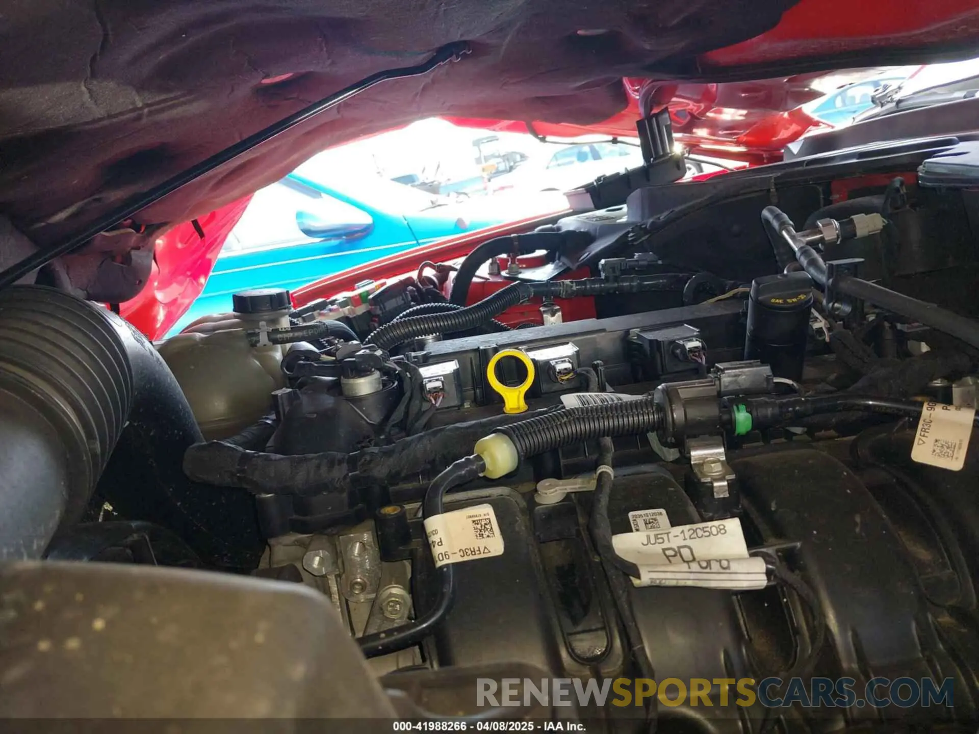 10 Photograph of a damaged car 1FATP8UH0M5116501 FORD MUSTANG 2021