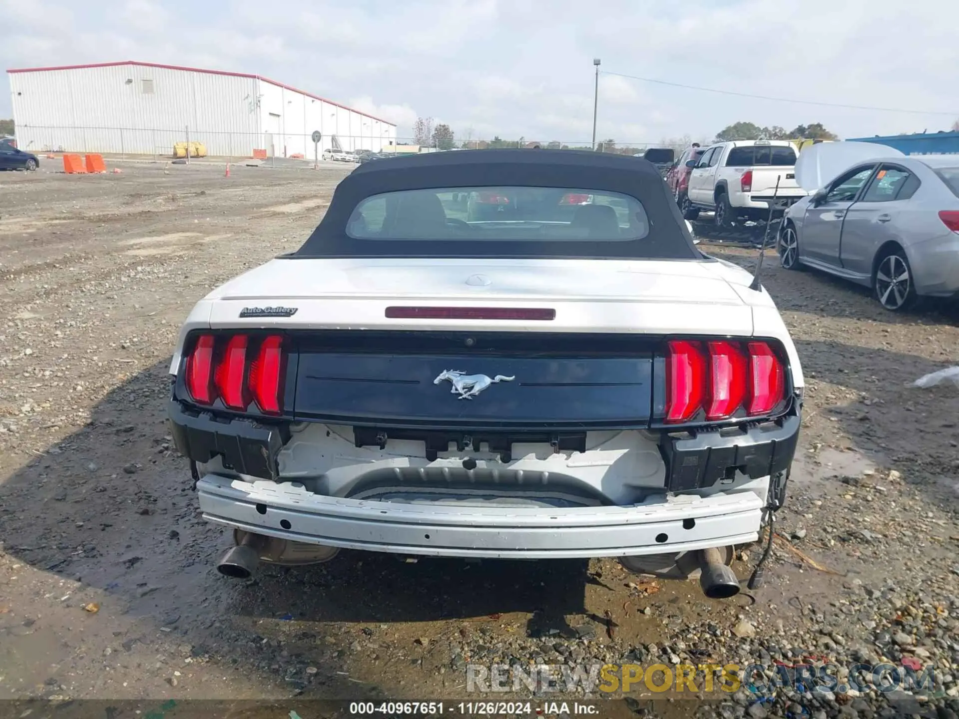 6 Photograph of a damaged car 1FATP8UH1M5105152 FORD MUSTANG 2021