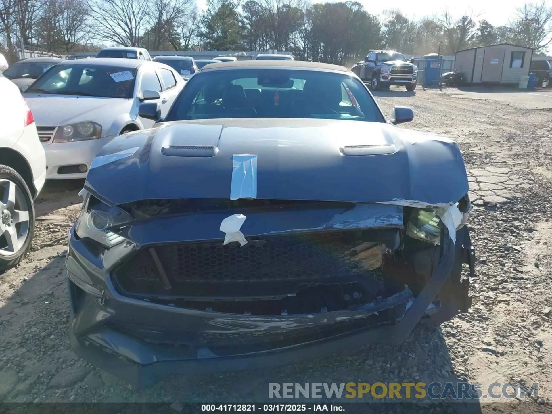 12 Photograph of a damaged car 1FATP8UH3M5105279 FORD MUSTANG 2021