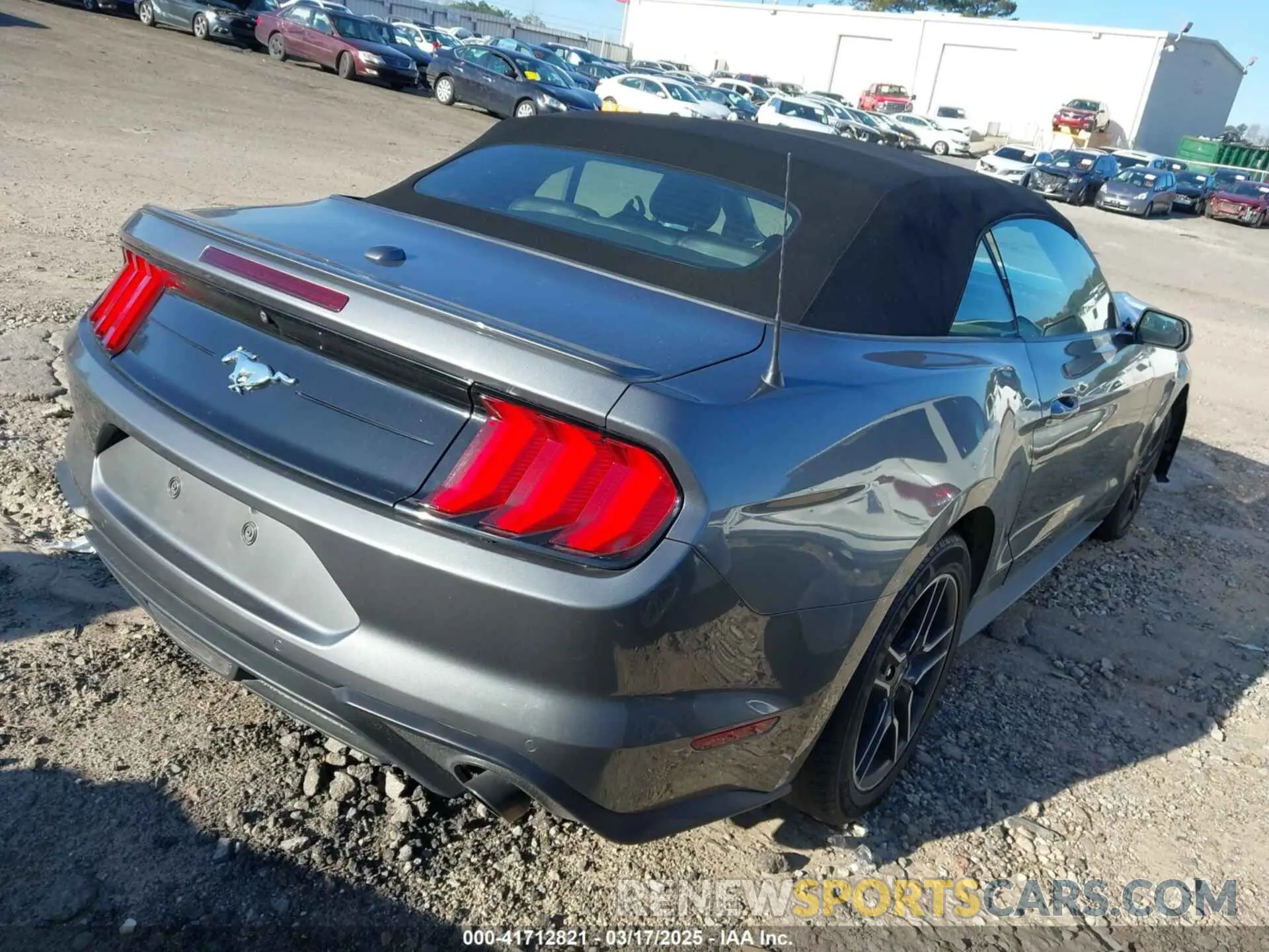 4 Photograph of a damaged car 1FATP8UH3M5105279 FORD MUSTANG 2021