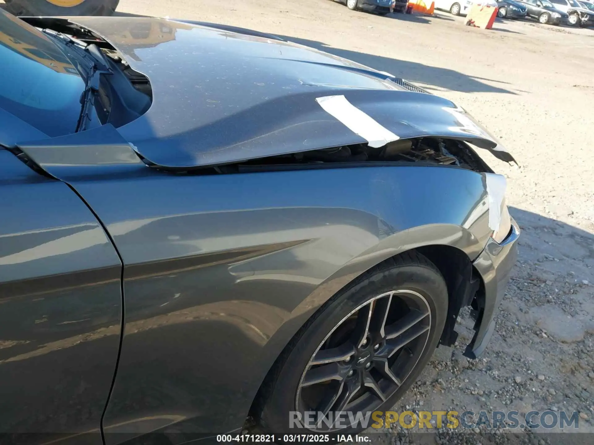 6 Photograph of a damaged car 1FATP8UH3M5105279 FORD MUSTANG 2021
