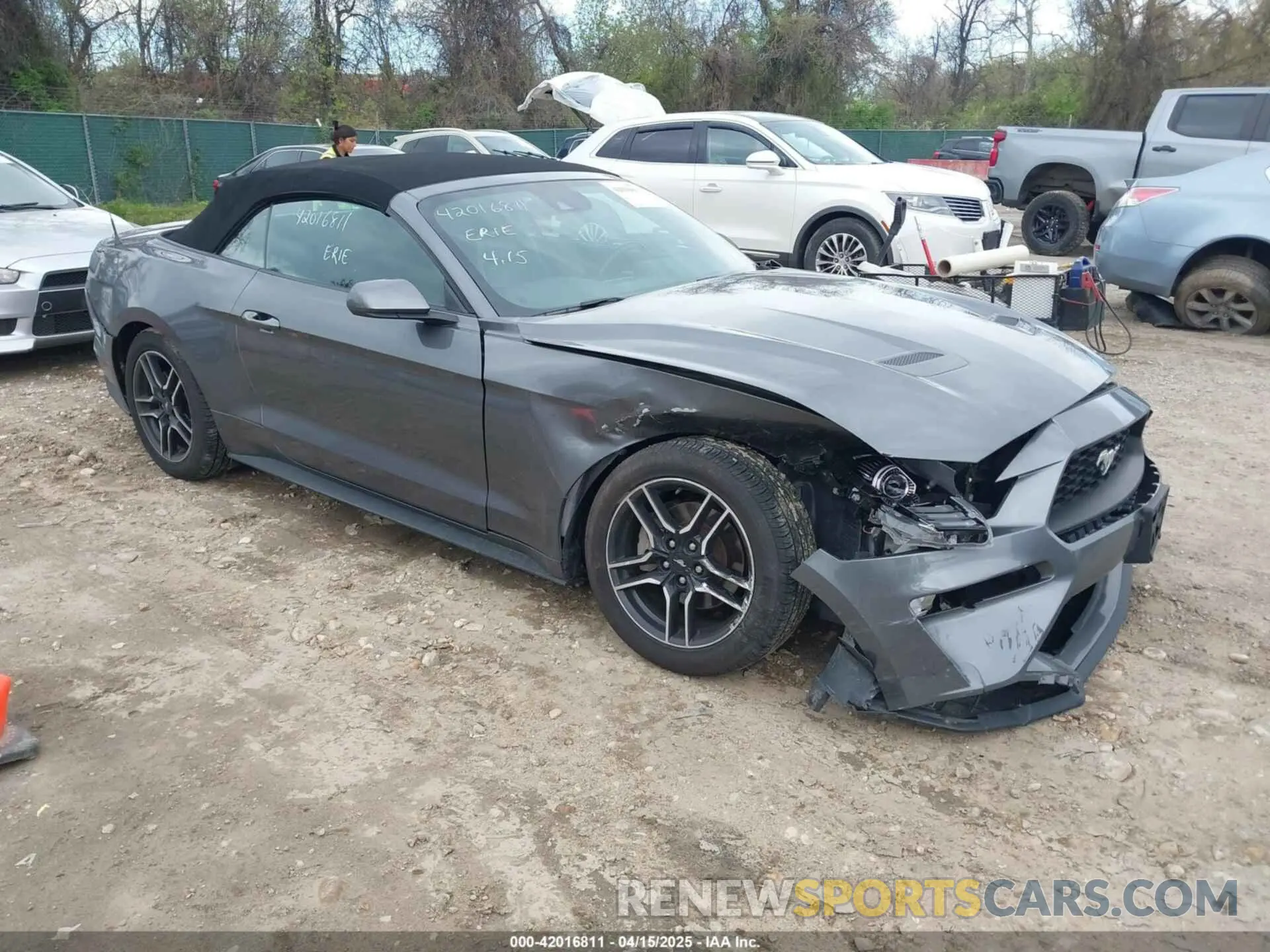 1 Photograph of a damaged car 1FATP8UH3M5130277 FORD MUSTANG 2021