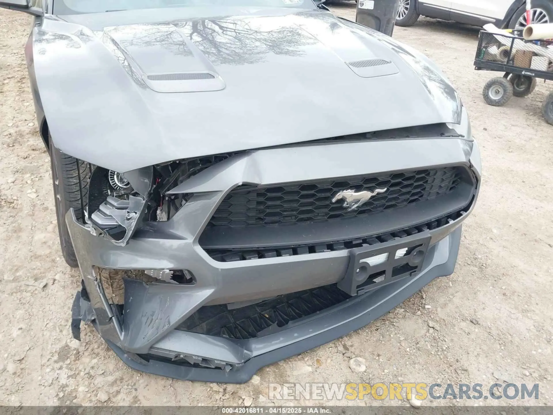 17 Photograph of a damaged car 1FATP8UH3M5130277 FORD MUSTANG 2021