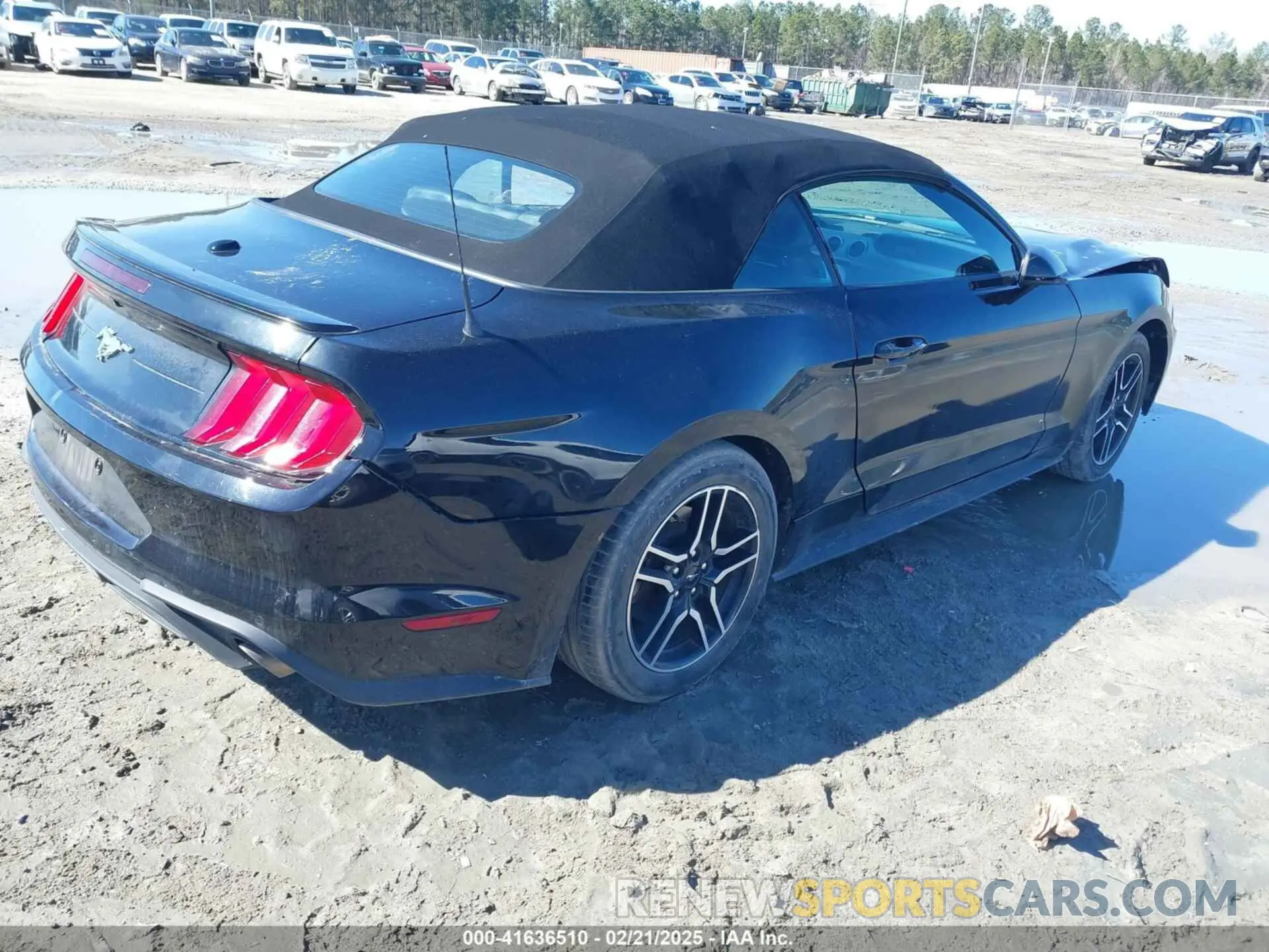4 Photograph of a damaged car 1FATP8UH4M5109003 FORD MUSTANG 2021
