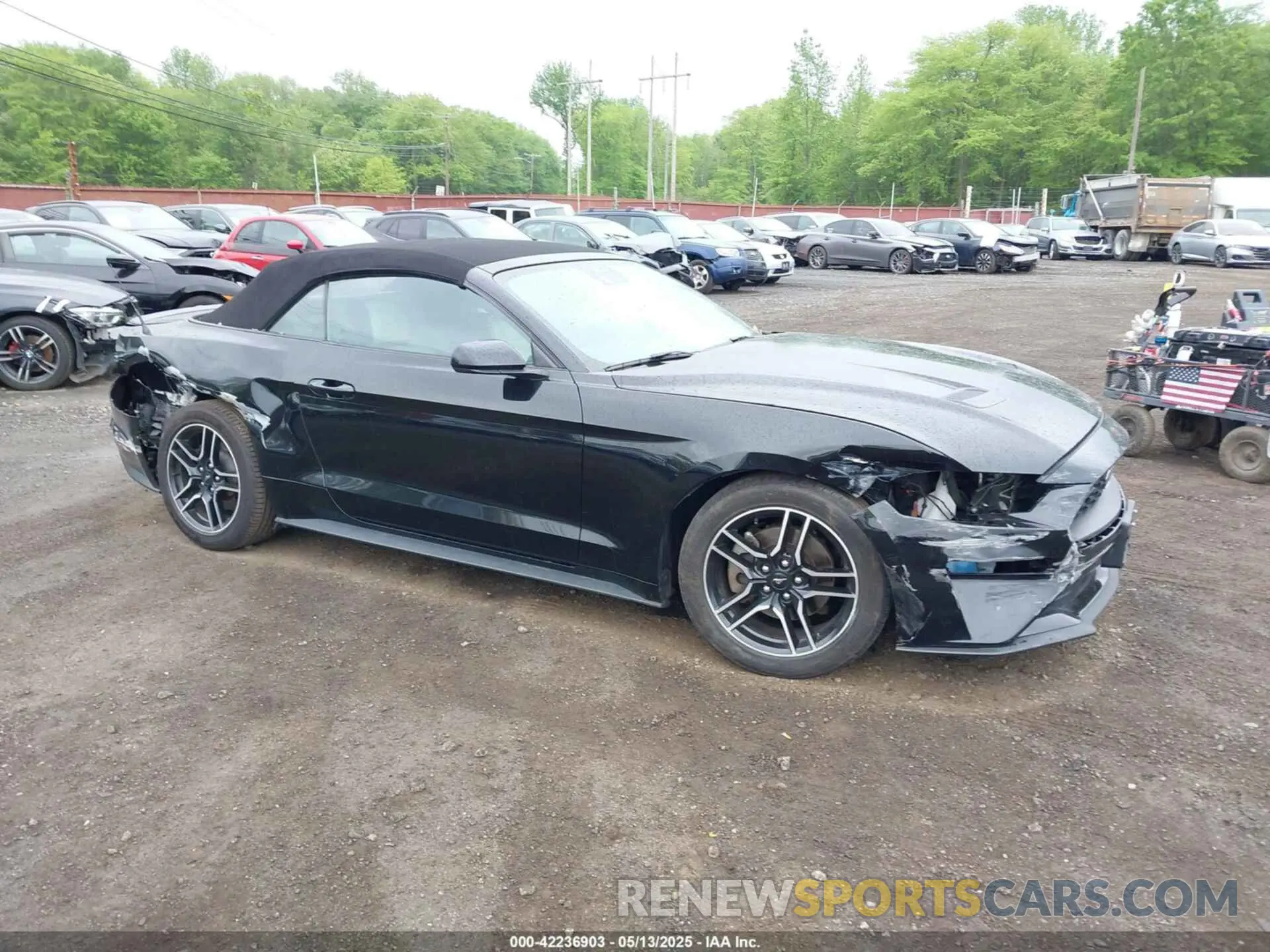 6 Фотография поврежденного автомобиля 1FATP8UH7M5122537 FORD MUSTANG 2021