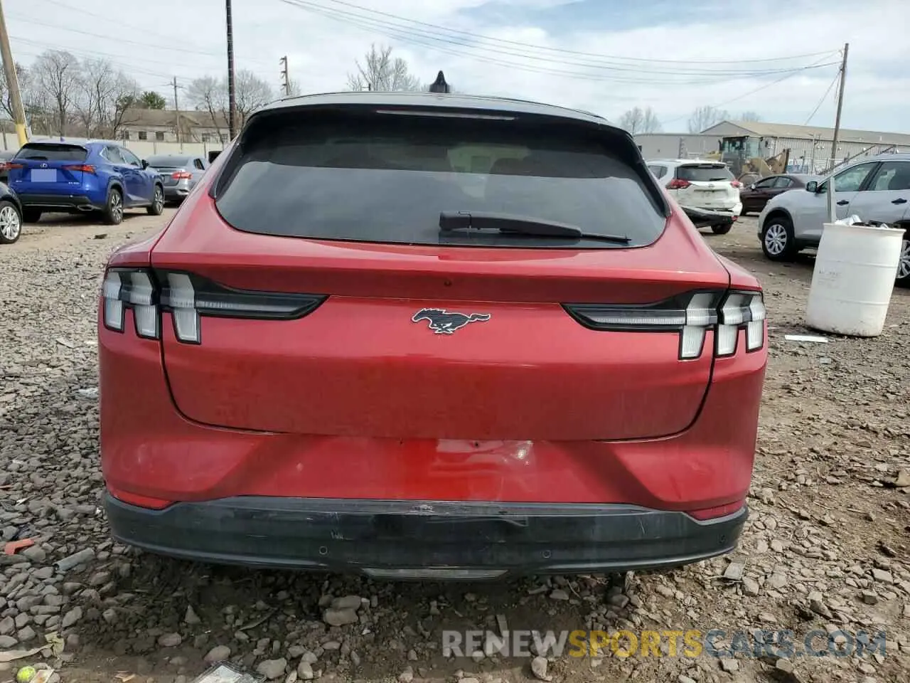 6 Фотография поврежденного автомобиля 3FMTK3R76MMA29400 FORD MUSTANG 2021