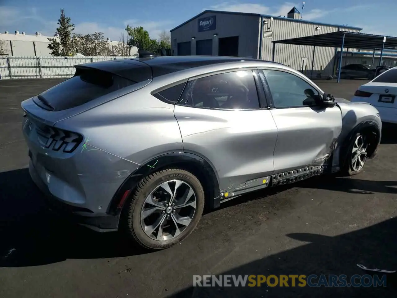 3 Photograph of a damaged car 3FMTK3R78MMA60812 FORD MUSTANG 2021