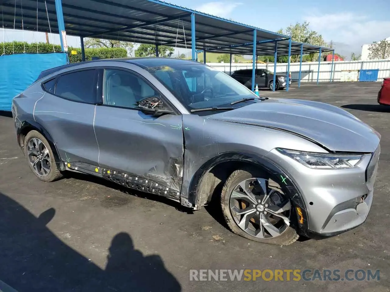 4 Photograph of a damaged car 3FMTK3R78MMA60812 FORD MUSTANG 2021