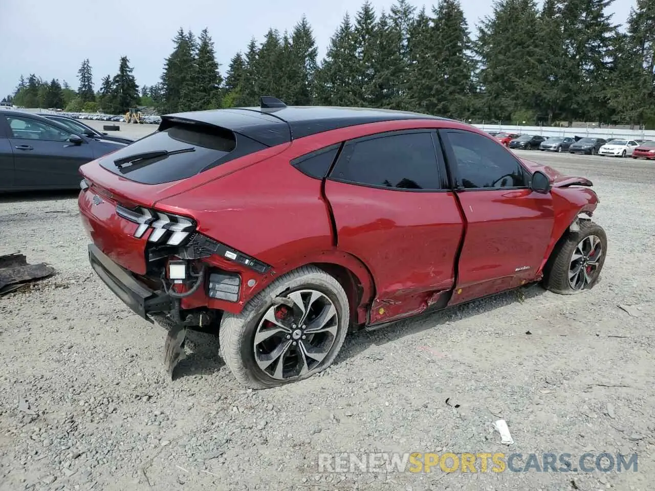 3 Photograph of a damaged car 3FMTK3SU1MMA10687 FORD MUSTANG 2021